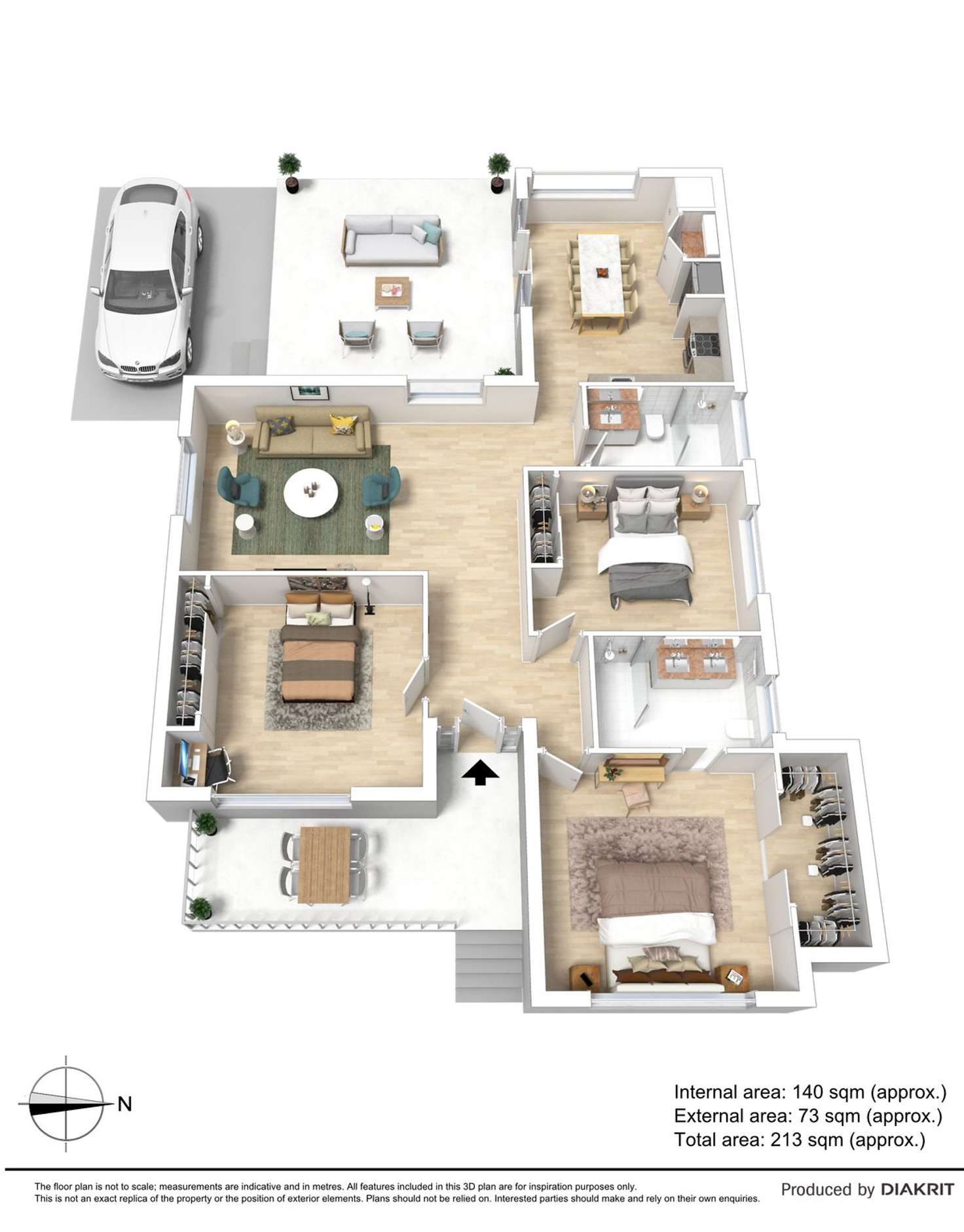 Floorplan of Homely house listing, 20 Valencia Street, Aberfeldie VIC 3040
