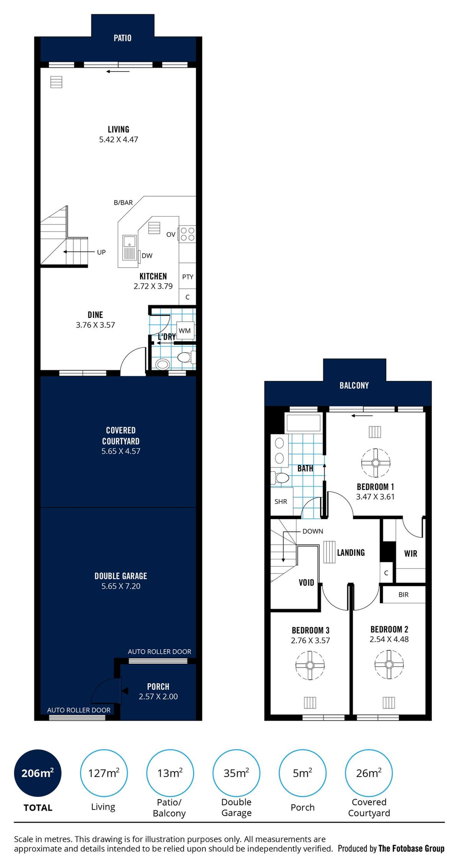 Floorplan of Homely house listing, 131 One and All Drive, North Haven SA 5018