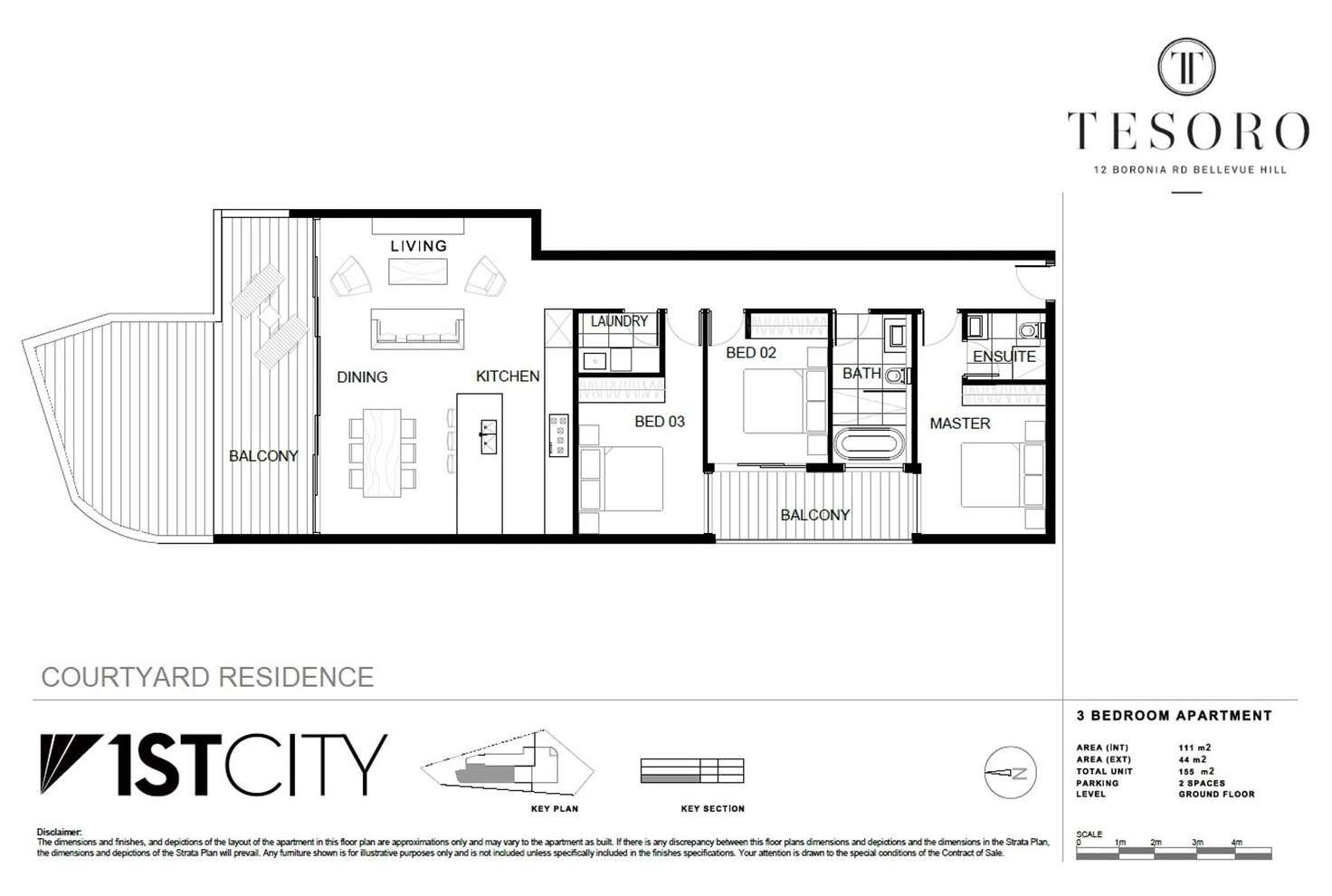 Floorplan of Homely apartment listing, 1/12 Boronia Road, Bellevue Hill NSW 2023