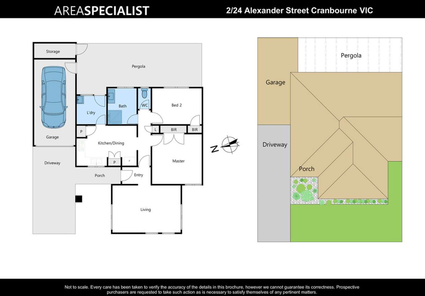 Floorplan of Homely house listing, 2/24 Alexander Street, Cranbourne VIC 3977