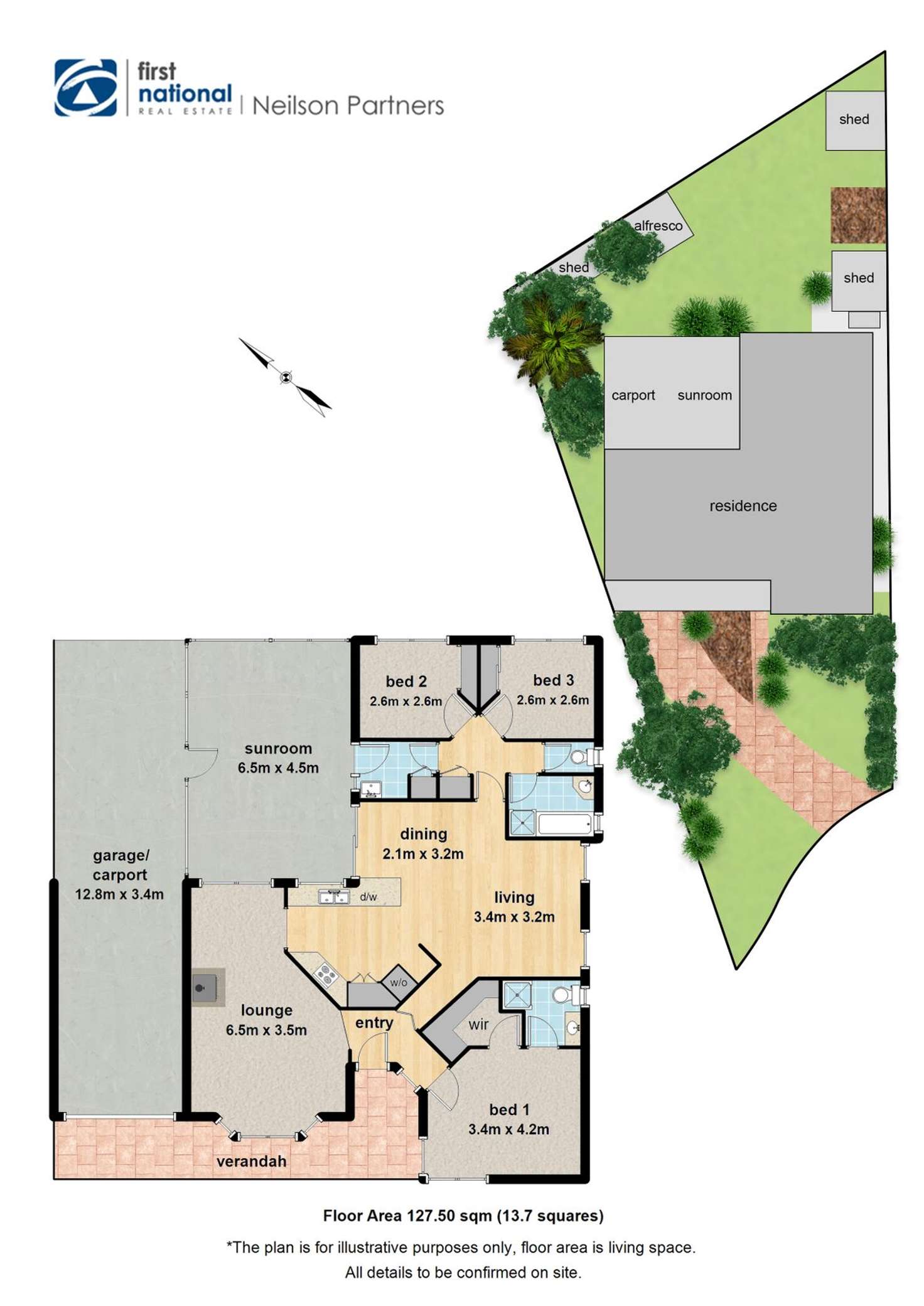 Floorplan of Homely house listing, 5 Leonie Court, Narre Warren VIC 3805