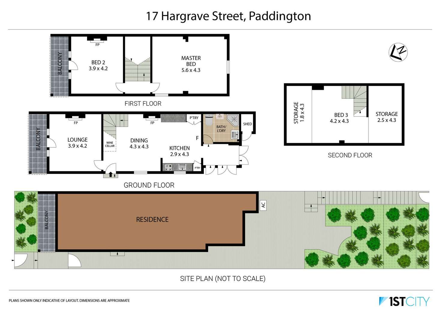 Floorplan of Homely house listing, 17 Hargrave Street, Paddington NSW 2021