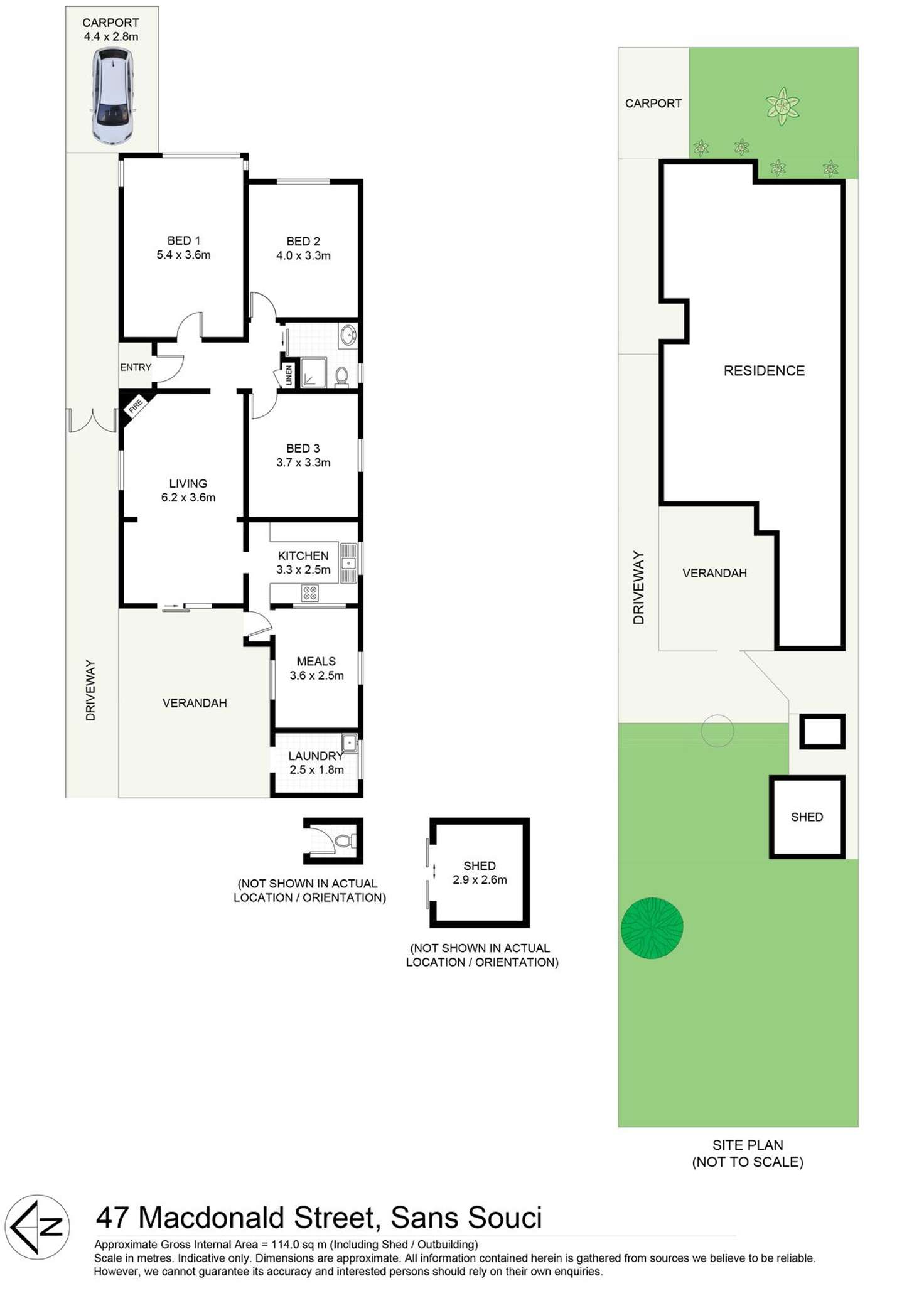Floorplan of Homely house listing, 47 Macdonald Street, Sans Souci NSW 2219