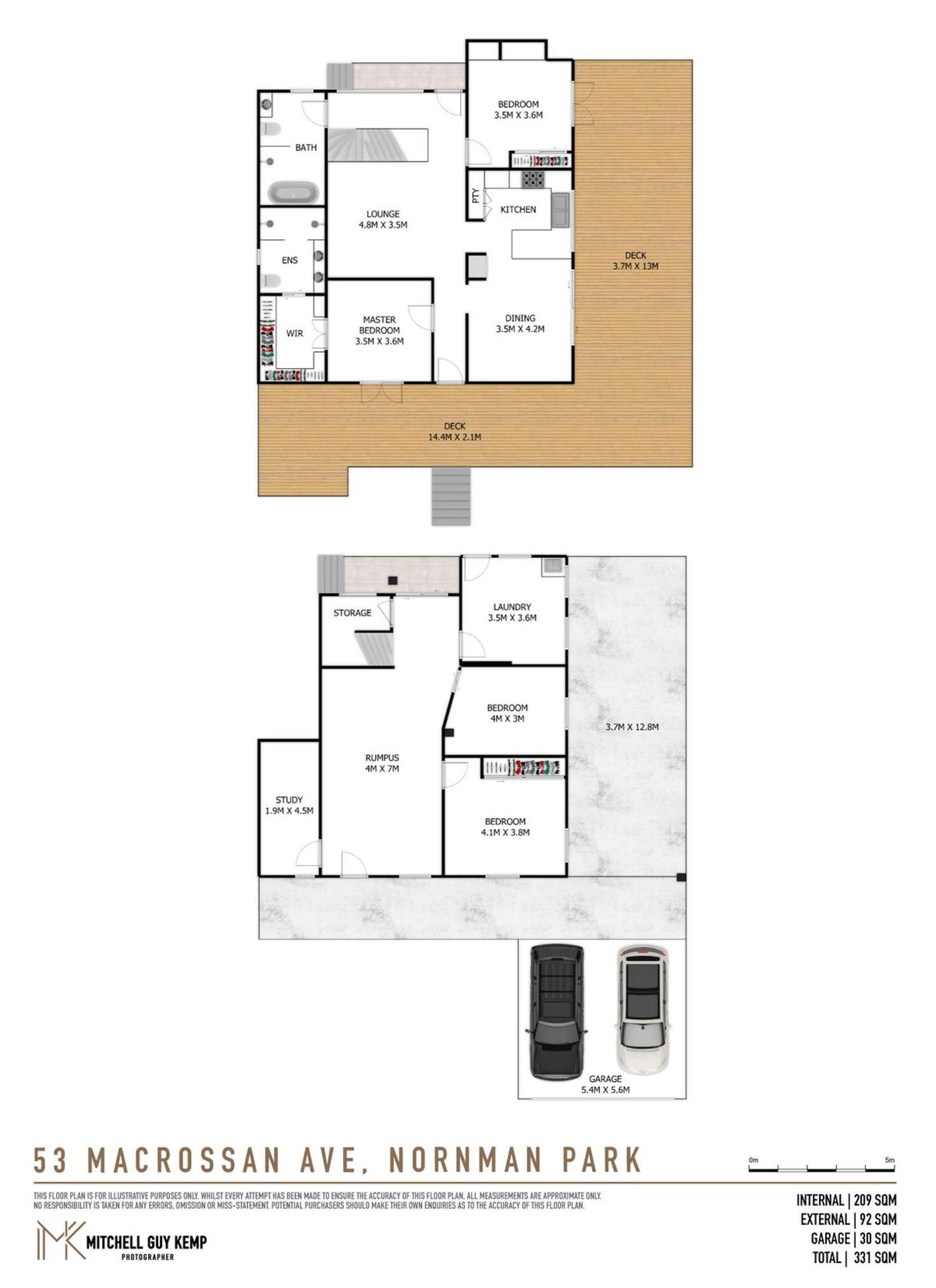 Floorplan of Homely house listing, 53 Macrossan Avenue, Norman Park QLD 4170