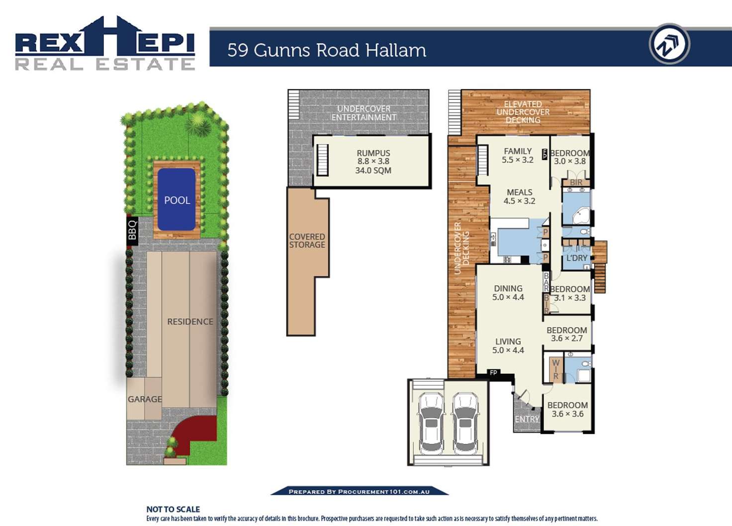 Floorplan of Homely house listing, 59 Gunns Road, Hallam VIC 3803