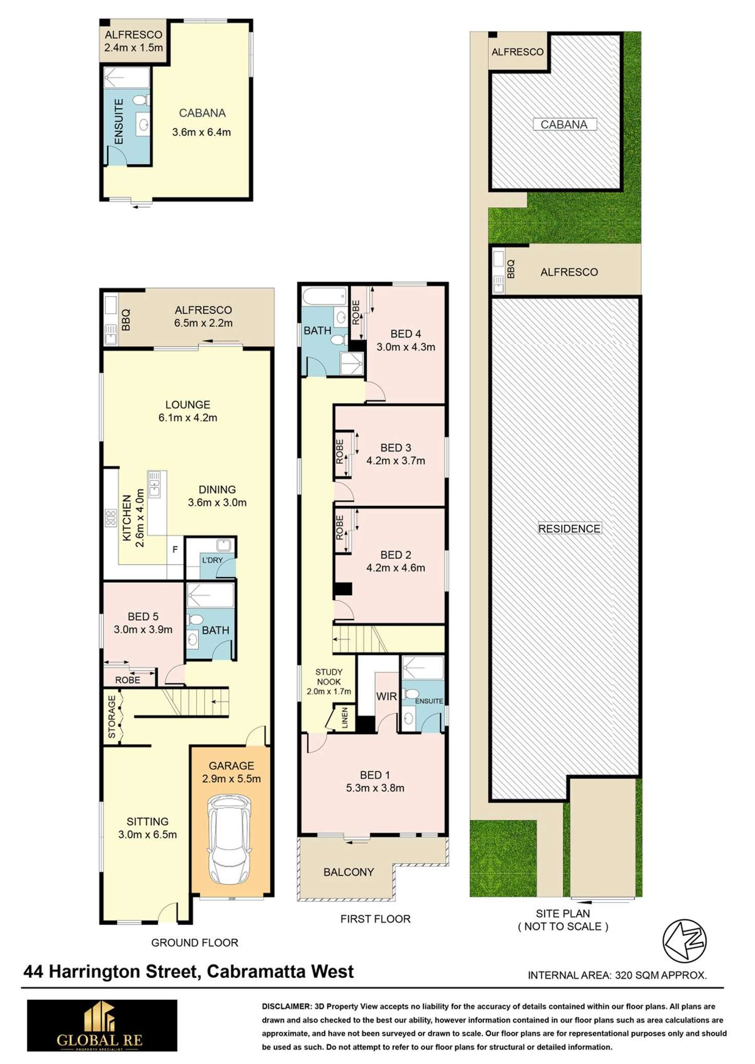 Floorplan of Homely house listing, 44 Harrington St, Cabramatta West NSW 2166