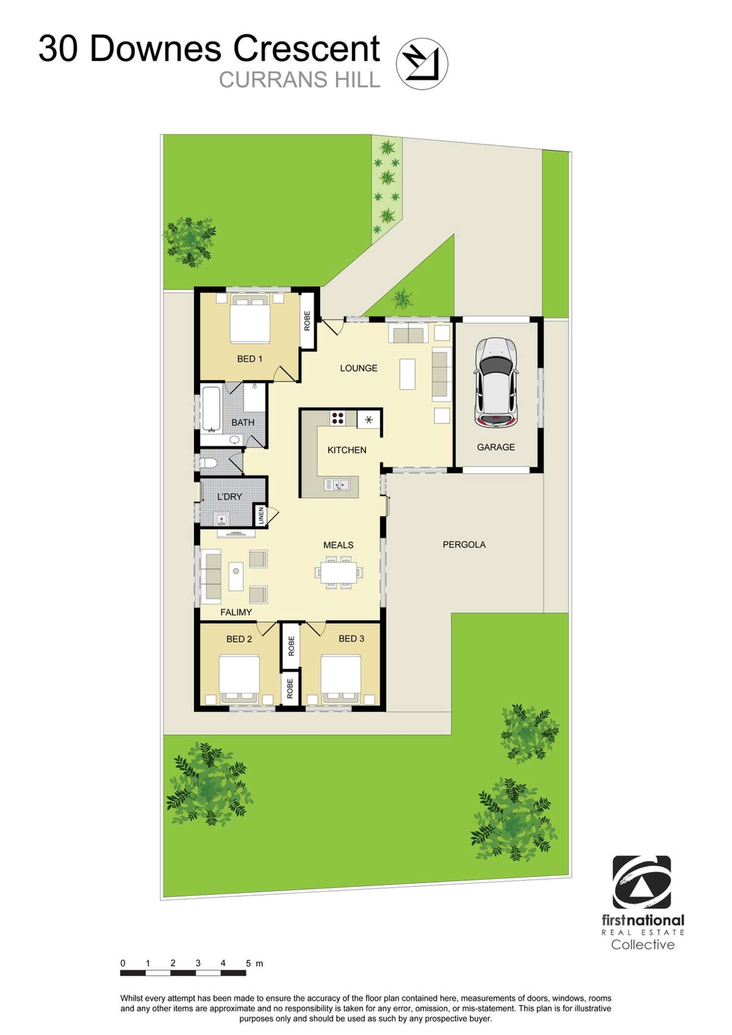 Floorplan of Homely house listing, 30 Downes Crescent, Currans Hill NSW 2567