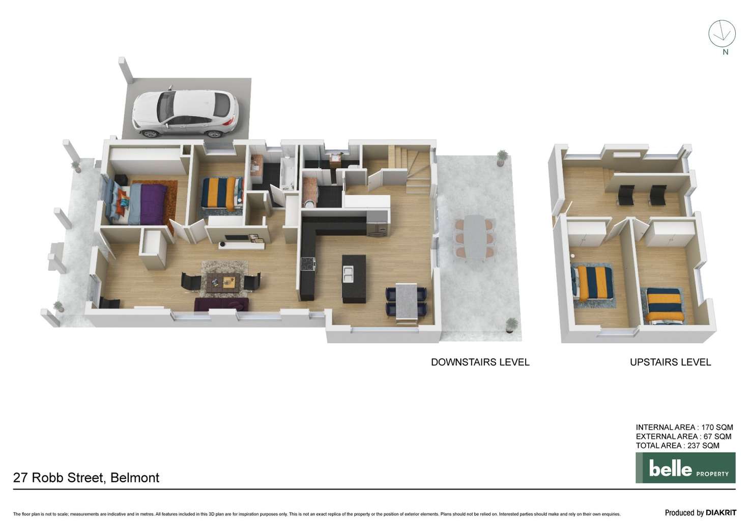 Floorplan of Homely house listing, 27 Robb Street, Belmont NSW 2280