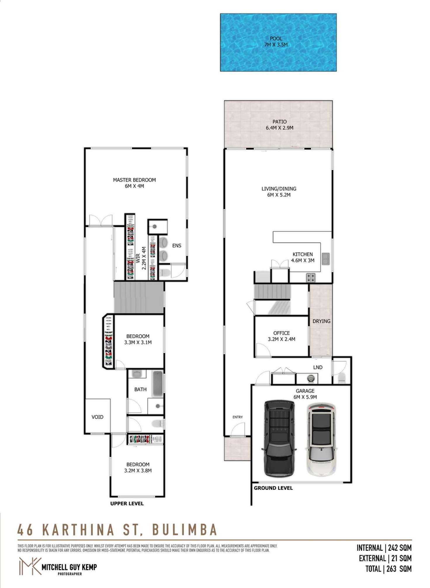 Floorplan of Homely house listing, 46 Karthina Street, Bulimba QLD 4171