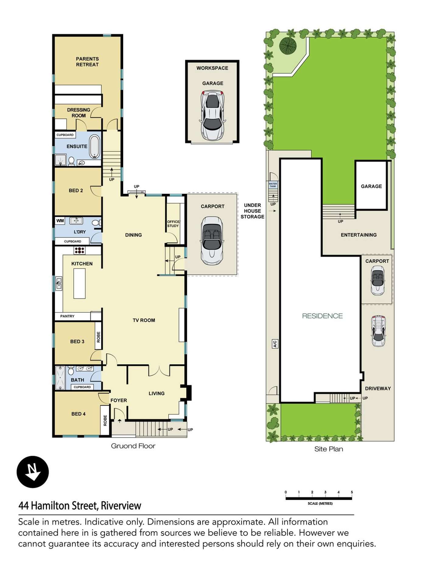 Floorplan of Homely house listing, 44 Hamilton Street, Riverview NSW 2066