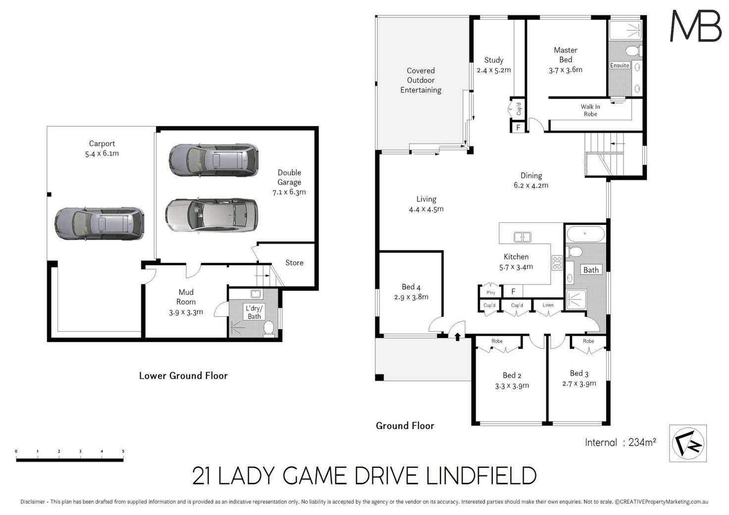 Floorplan of Homely house listing, 21 Lady Game Drive, Lindfield NSW 2070