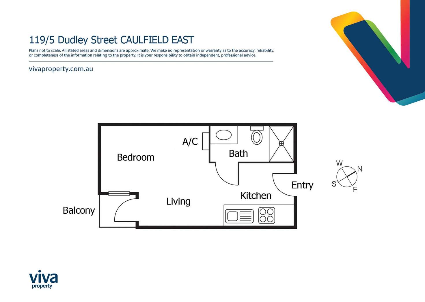 Floorplan of Homely apartment listing, 119/5 Dudley Street, Caulfield East VIC 3145
