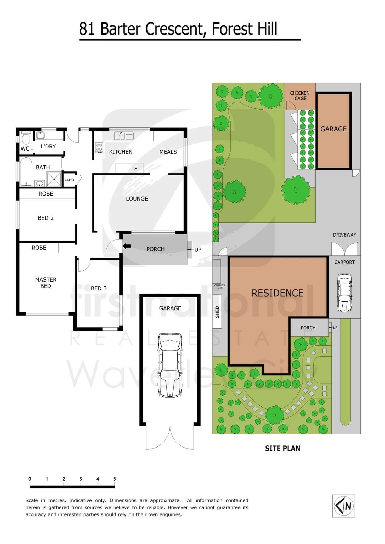 Floorplan of Homely house listing, 81 Barter Crescent, Forest Hill VIC 3131