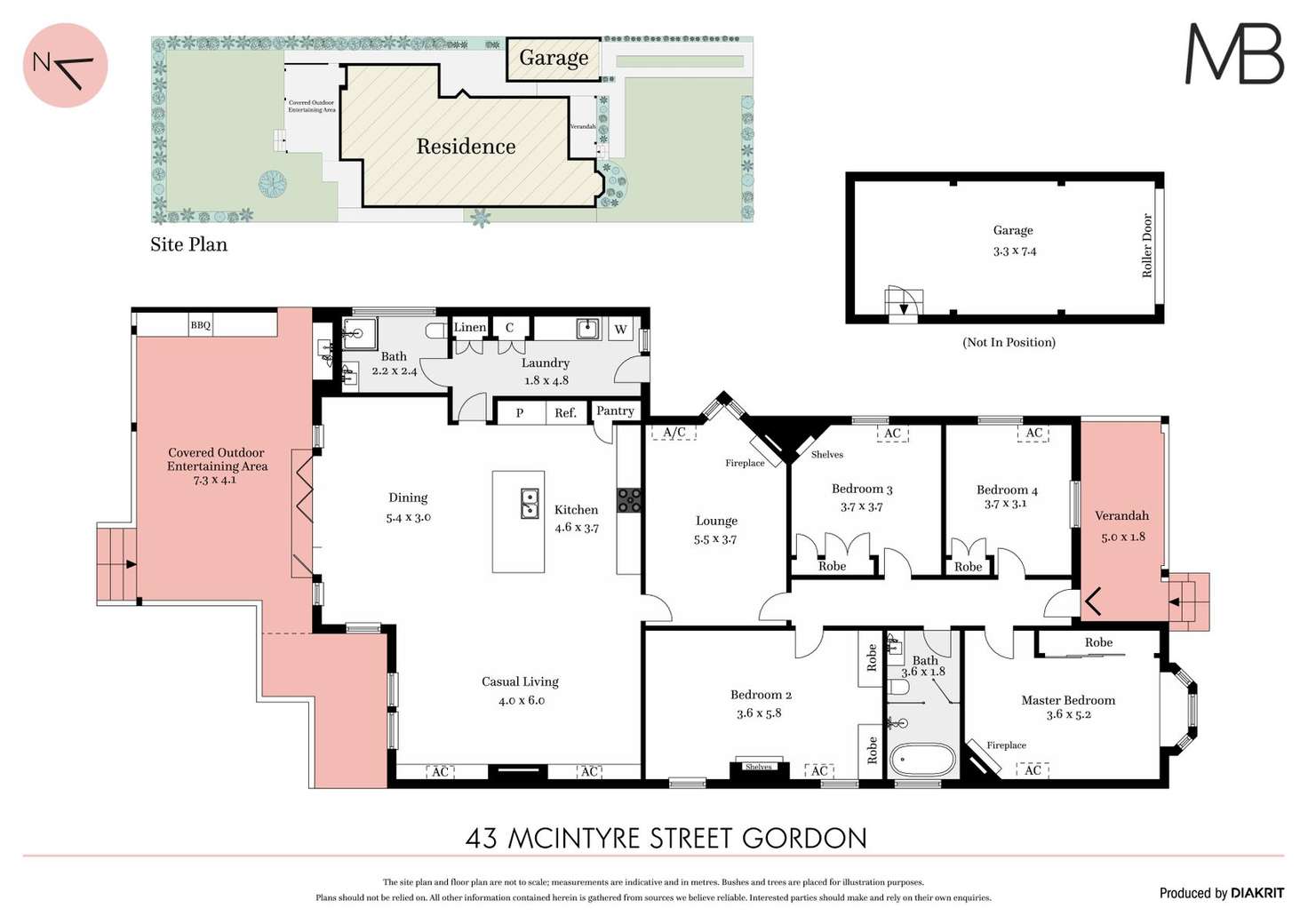 Floorplan of Homely house listing, 43 McIntyre Street, Gordon NSW 2072