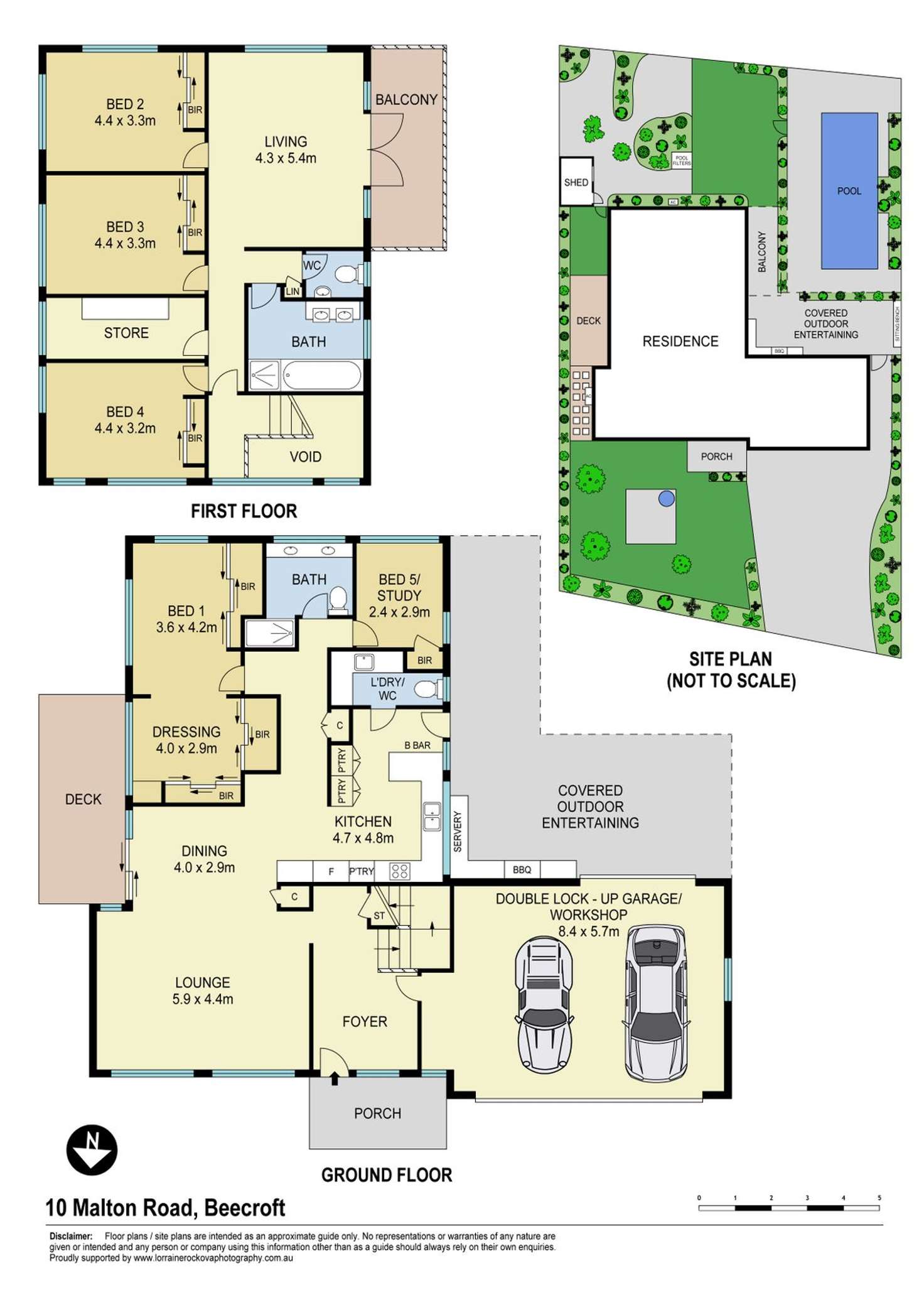 Floorplan of Homely house listing, 10 Malton Road, Beecroft NSW 2119