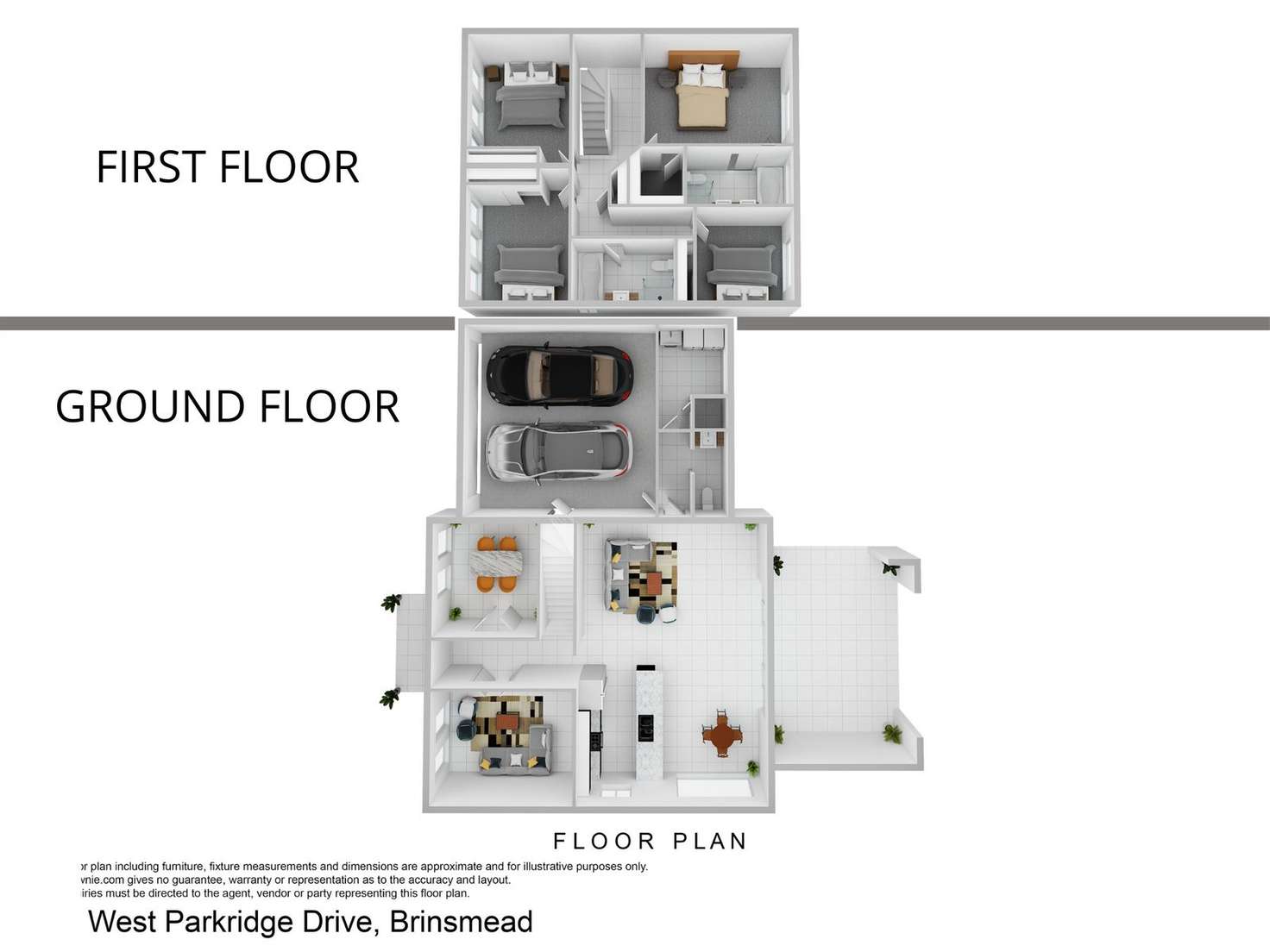 Floorplan of Homely house listing, 79 West Parkridge Drive, Brinsmead QLD 4870