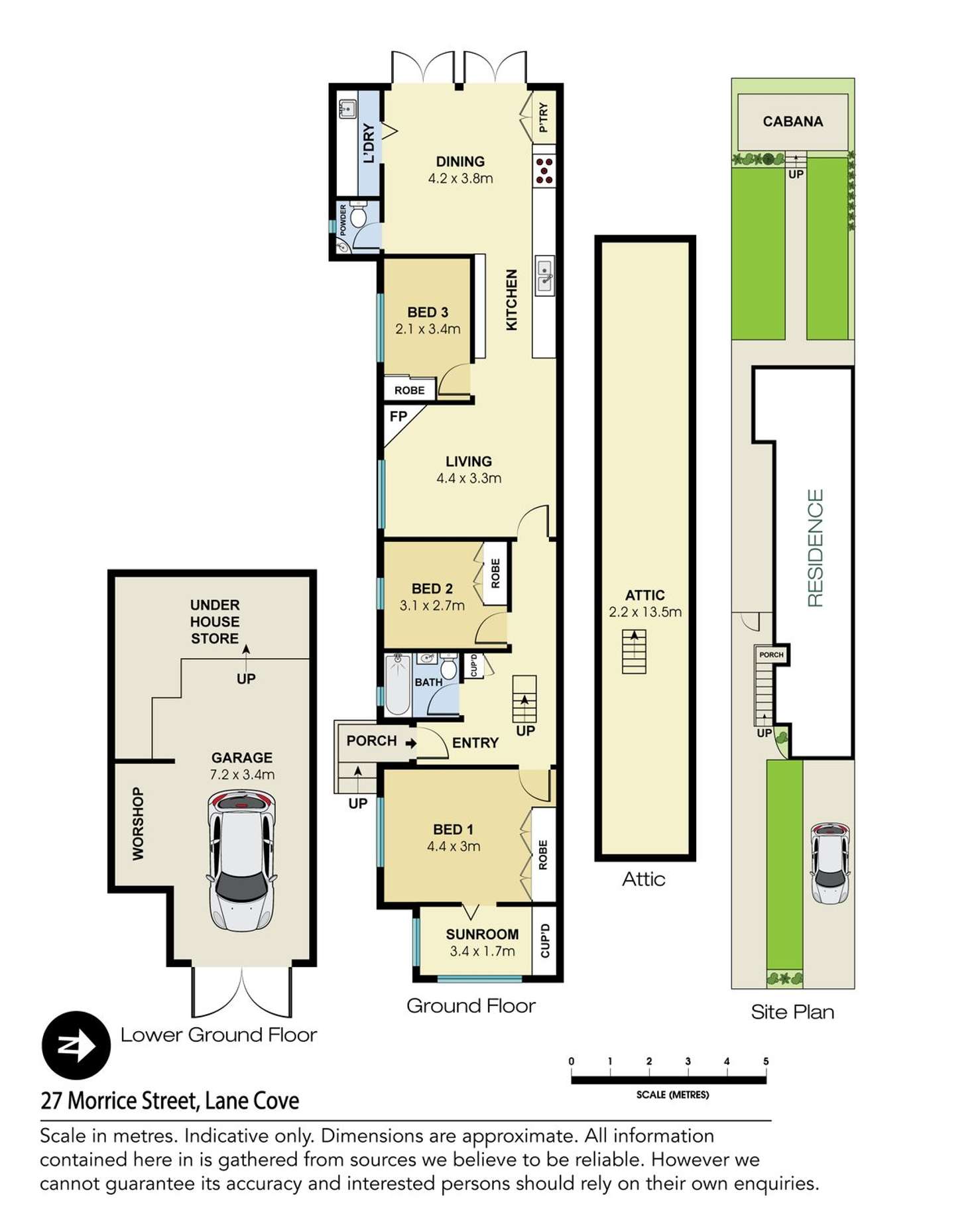 Floorplan of Homely other listing, 27 Morrice Street, Lane Cove NSW 2066