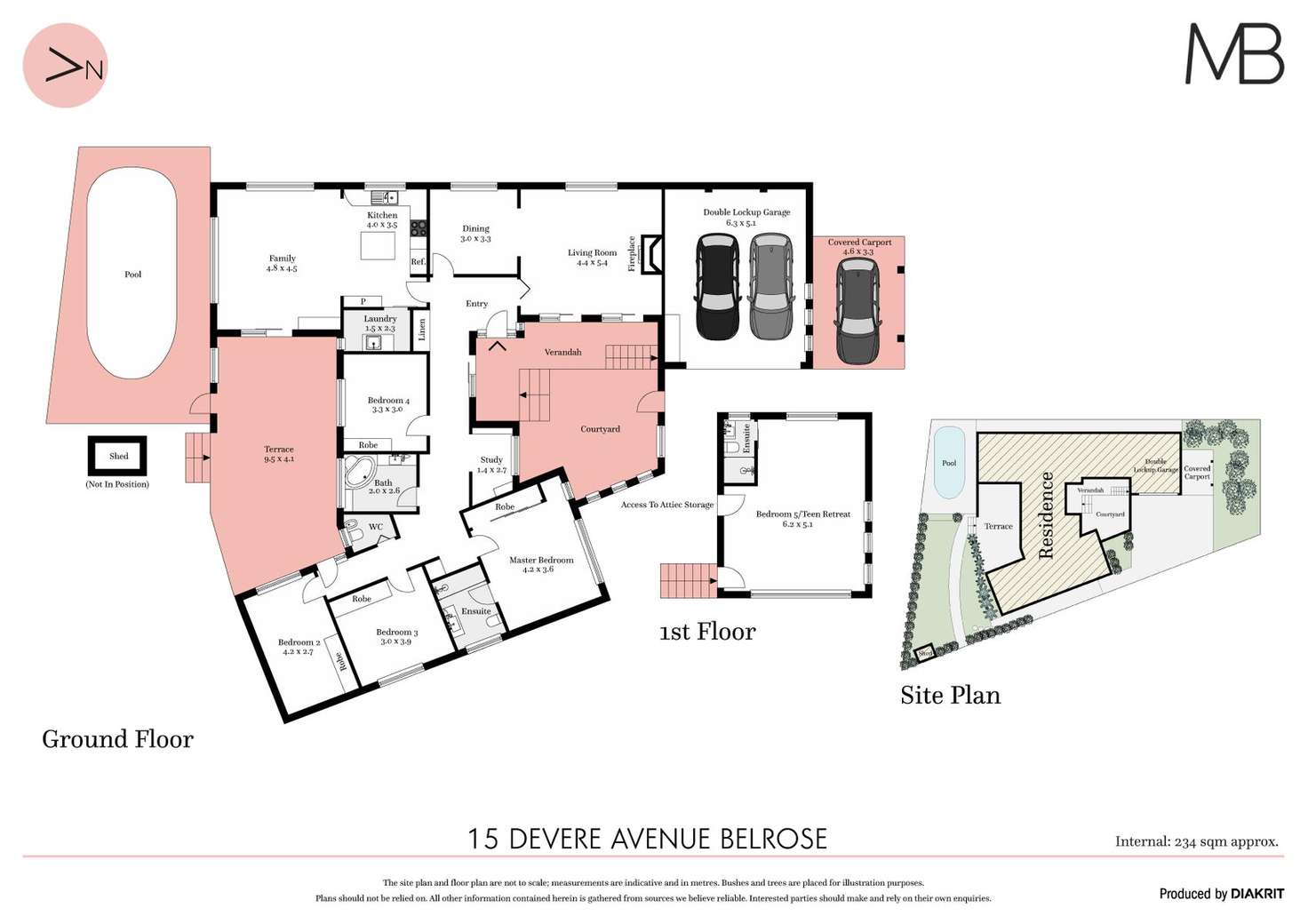 Floorplan of Homely house listing, 15 Devere Avenue, Belrose NSW 2085