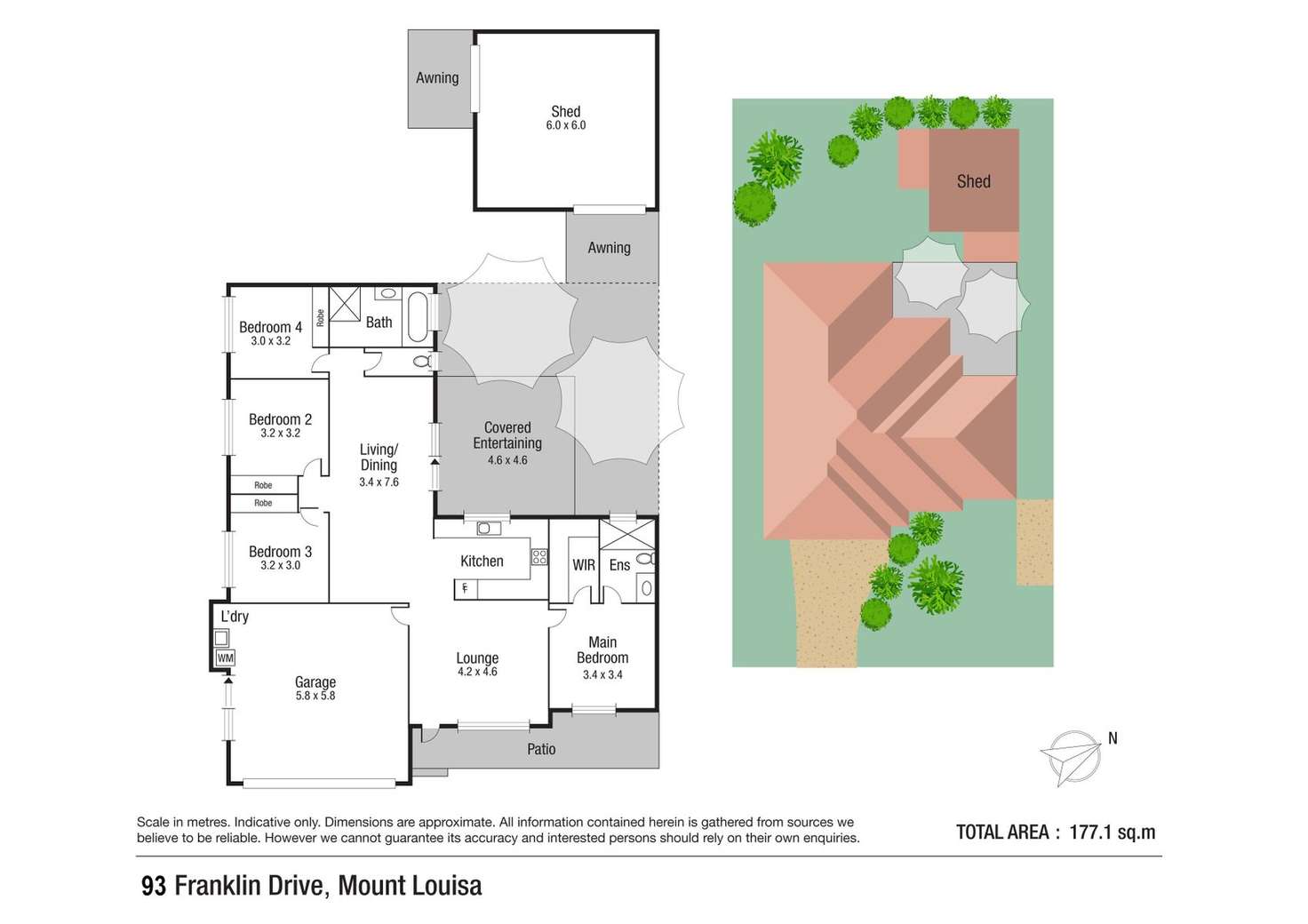 Floorplan of Homely house listing, 93 Franklin Drive, Mount Louisa QLD 4814