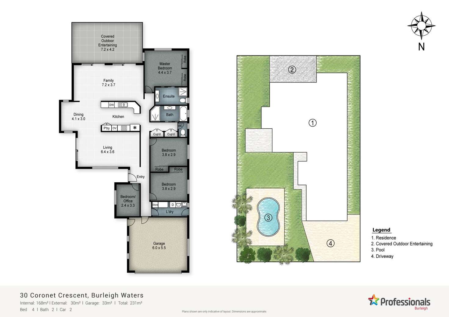 Floorplan of Homely house listing, 30 Coronet Crescent, Burleigh Waters QLD 4220