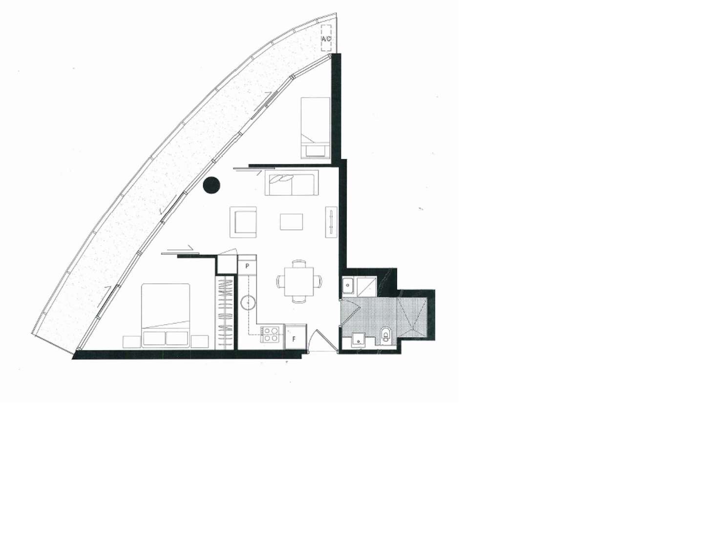 Floorplan of Homely apartment listing, Level24/231 Harbour Esplanade, Docklands VIC 3008