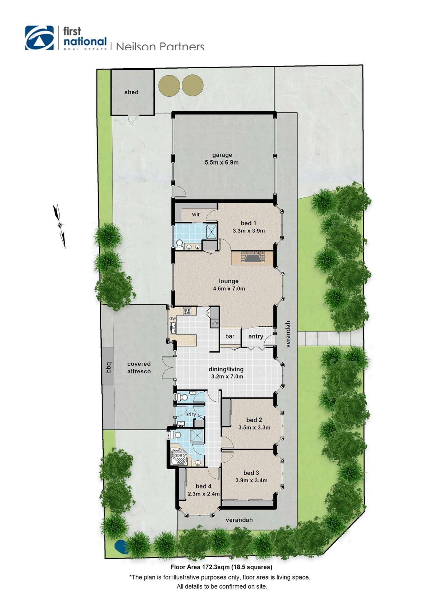 Floorplan of Homely house listing, 19 Millgrove Way, Berwick VIC 3806