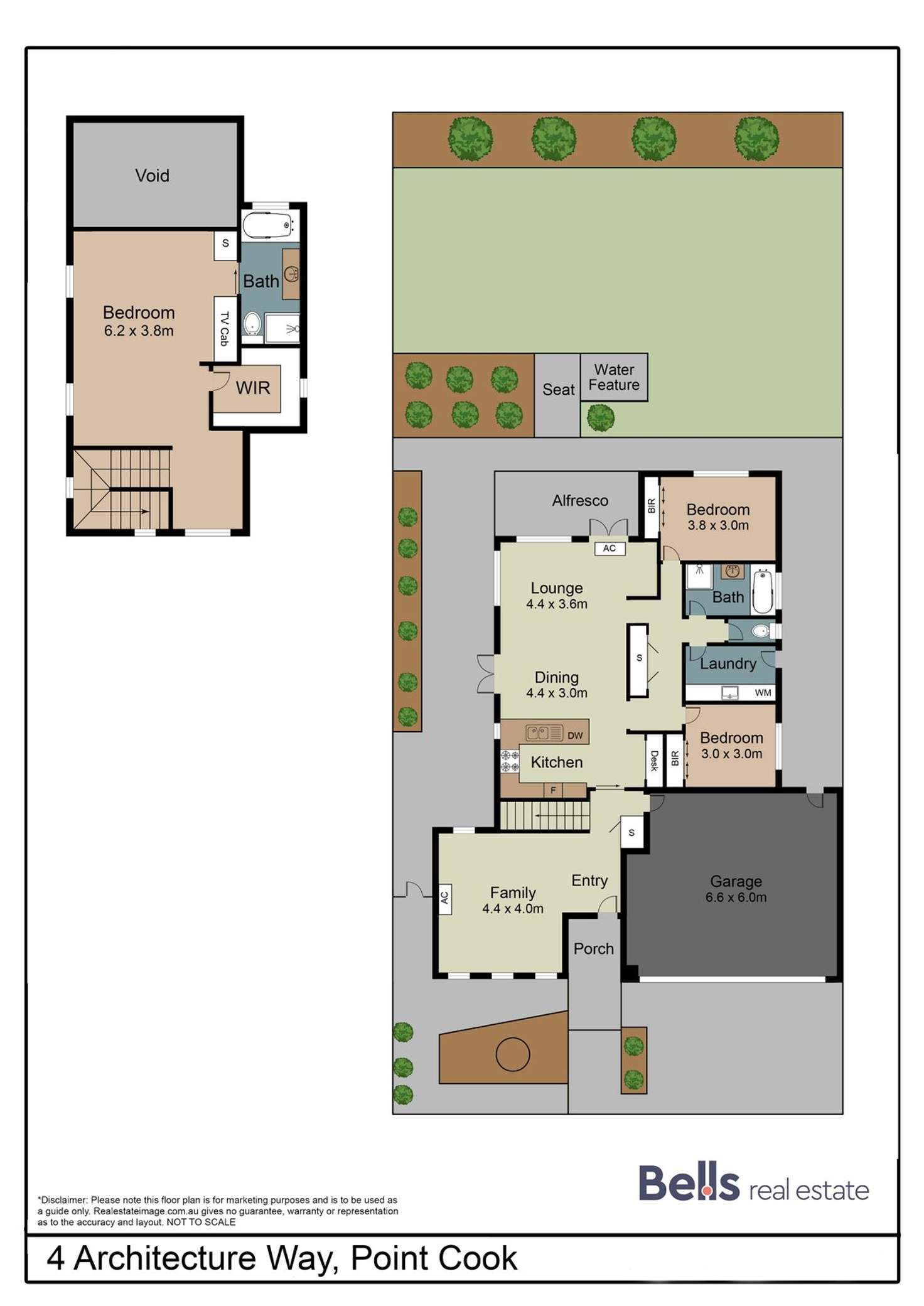 Floorplan of Homely house listing, 4 Architecture Way, Point Cook VIC 3030