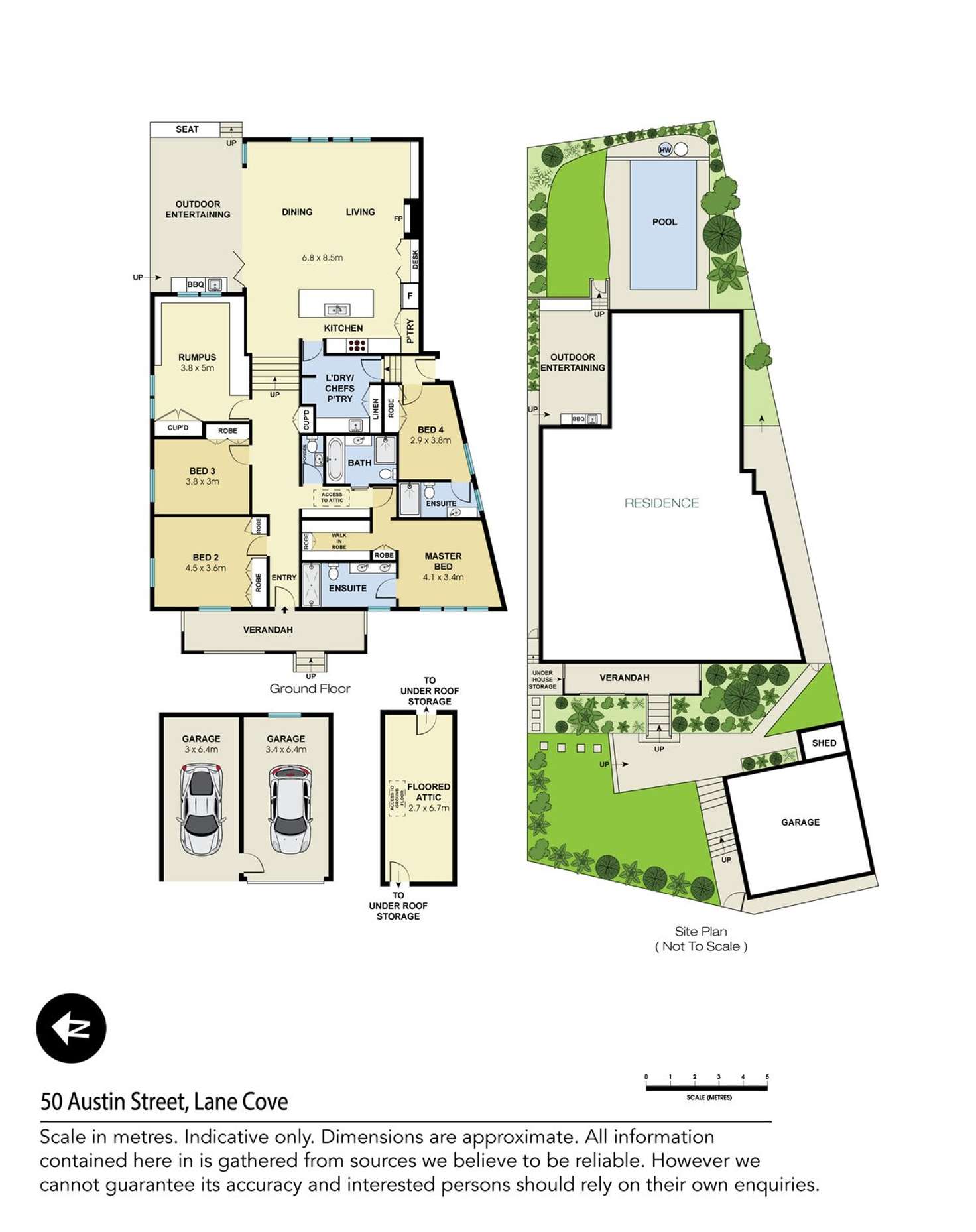 Floorplan of Homely house listing, 50 Austin Street, Lane Cove NSW 2066