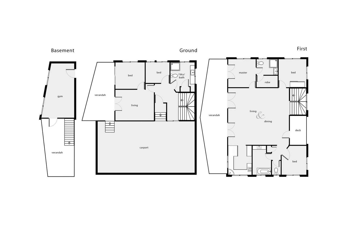 Floorplan of Homely house listing, 14 Licuala Close, Kamerunga QLD 4870