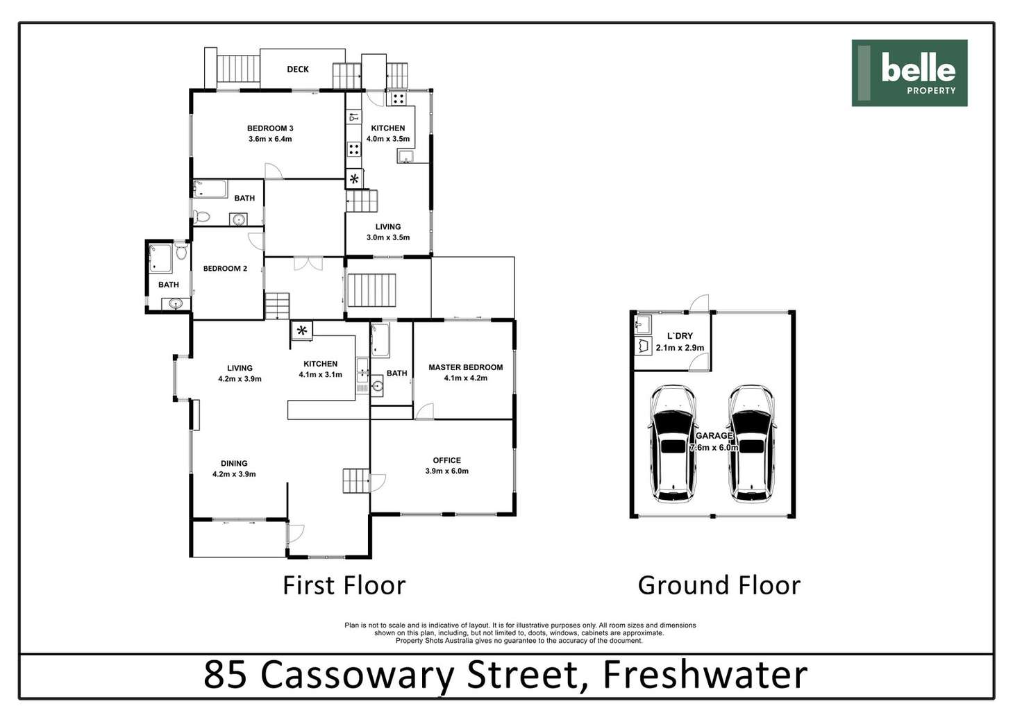Floorplan of Homely house listing, 85 Cassowary Street, Freshwater QLD 4870