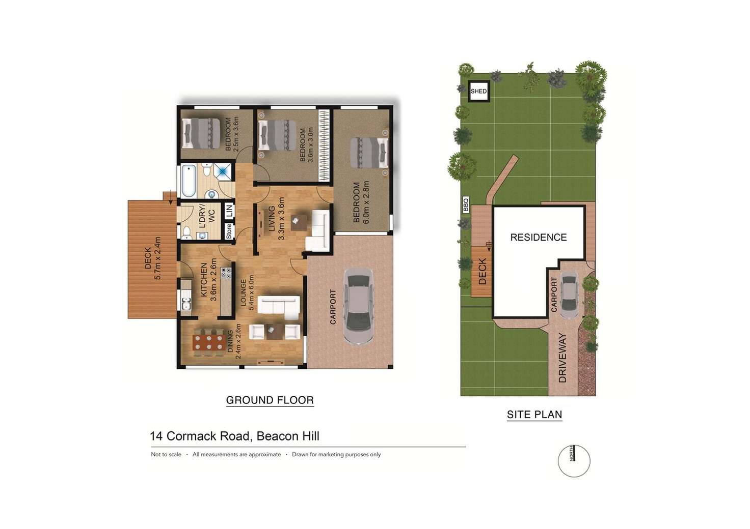 Floorplan of Homely house listing, 14 Cormack Road, Beacon Hill NSW 2100