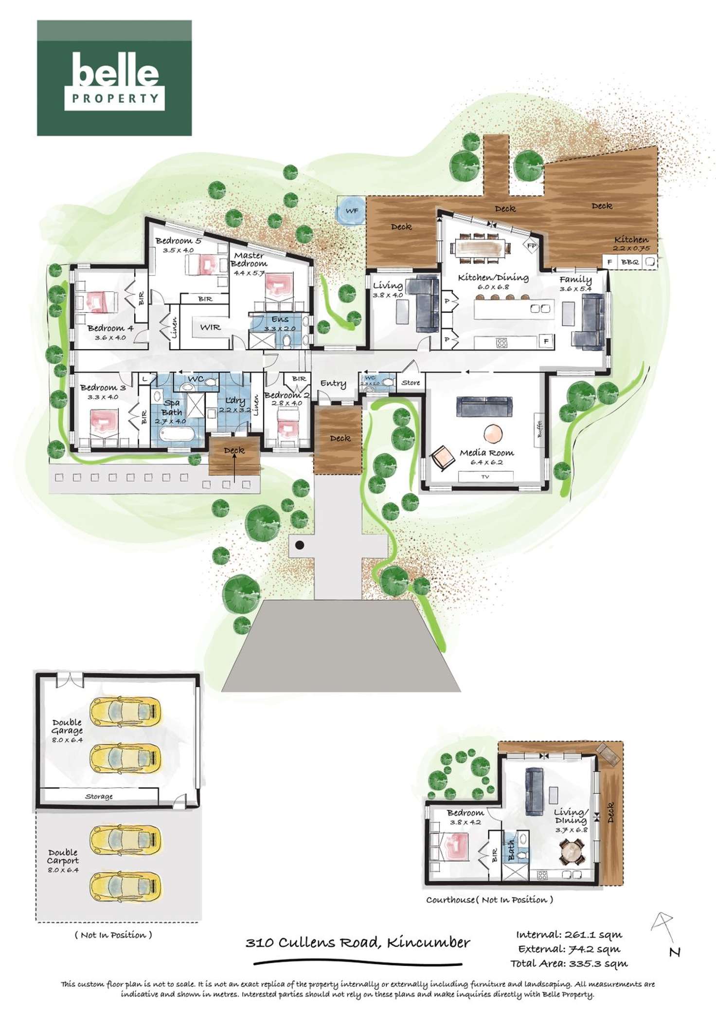 Floorplan of Homely house listing, 310 Cullens Road, Kincumber NSW 2251