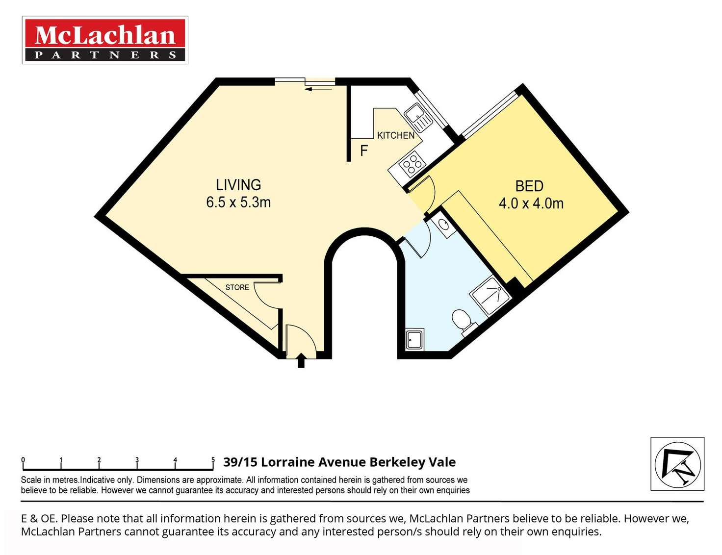 Floorplan of Homely unit listing, 39/15 Lorraine Avenue, Berkeley Vale NSW 2261