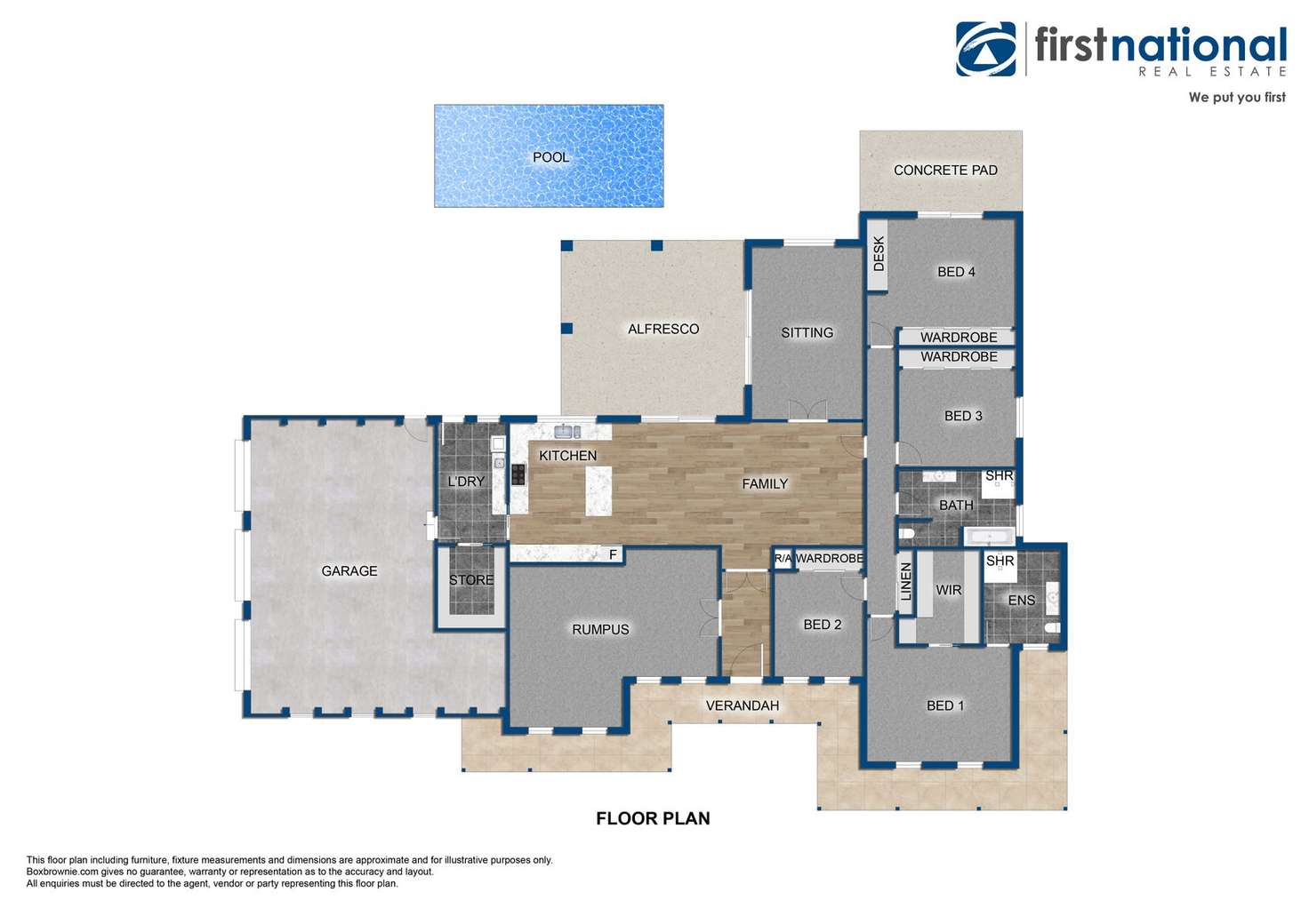 Floorplan of Homely house listing, 41 Ridgeview Close, White Rock NSW 2795