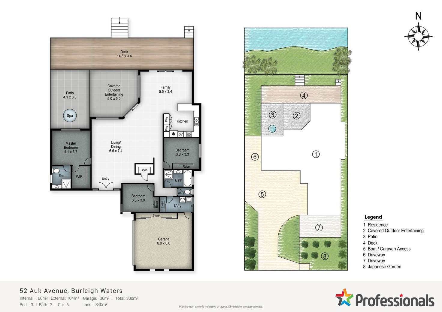 Floorplan of Homely house listing, 52 Auk Avenue, Burleigh Waters QLD 4220