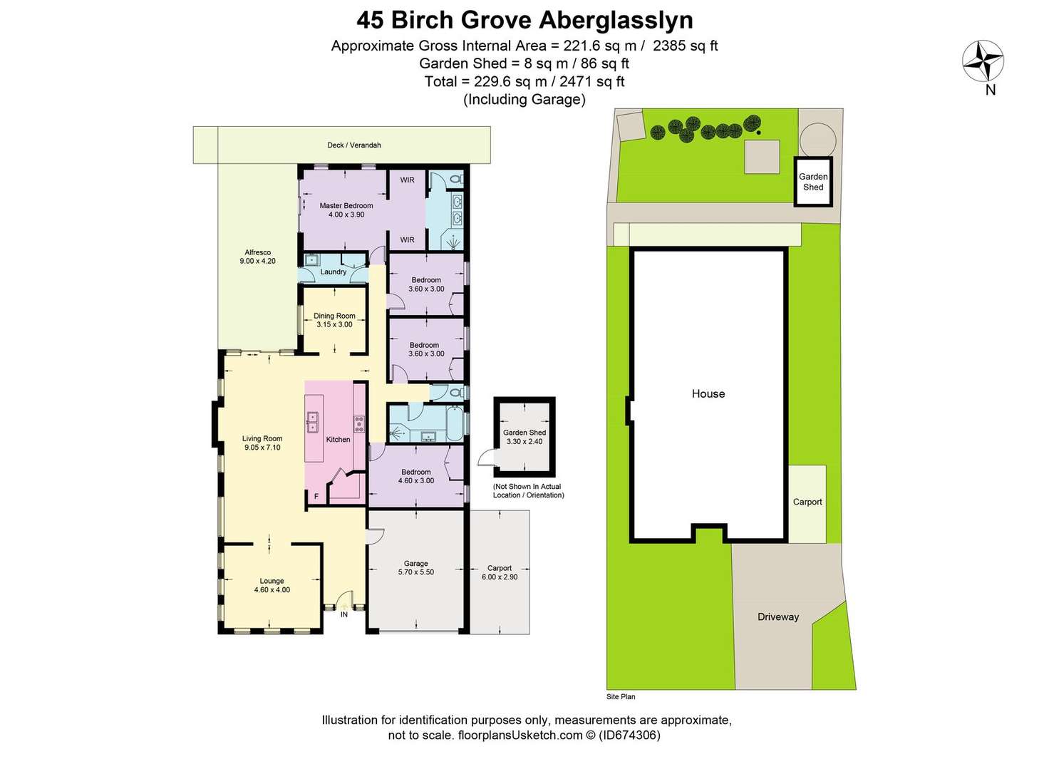 Floorplan of Homely house listing, 45 Birch Grove, Aberglasslyn NSW 2320