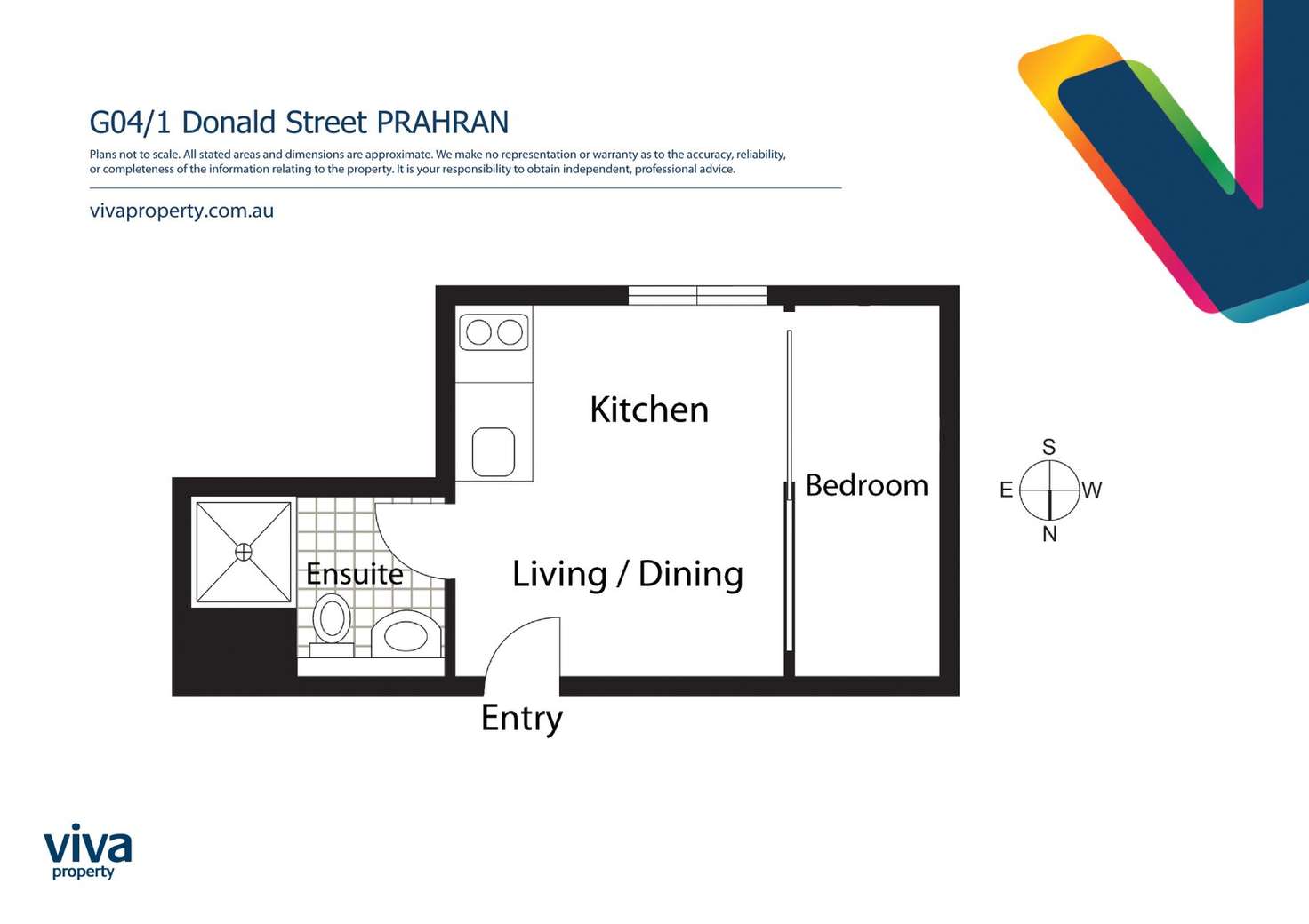 Floorplan of Homely apartment listing, 4/1 Donald Street, Prahran VIC 3181