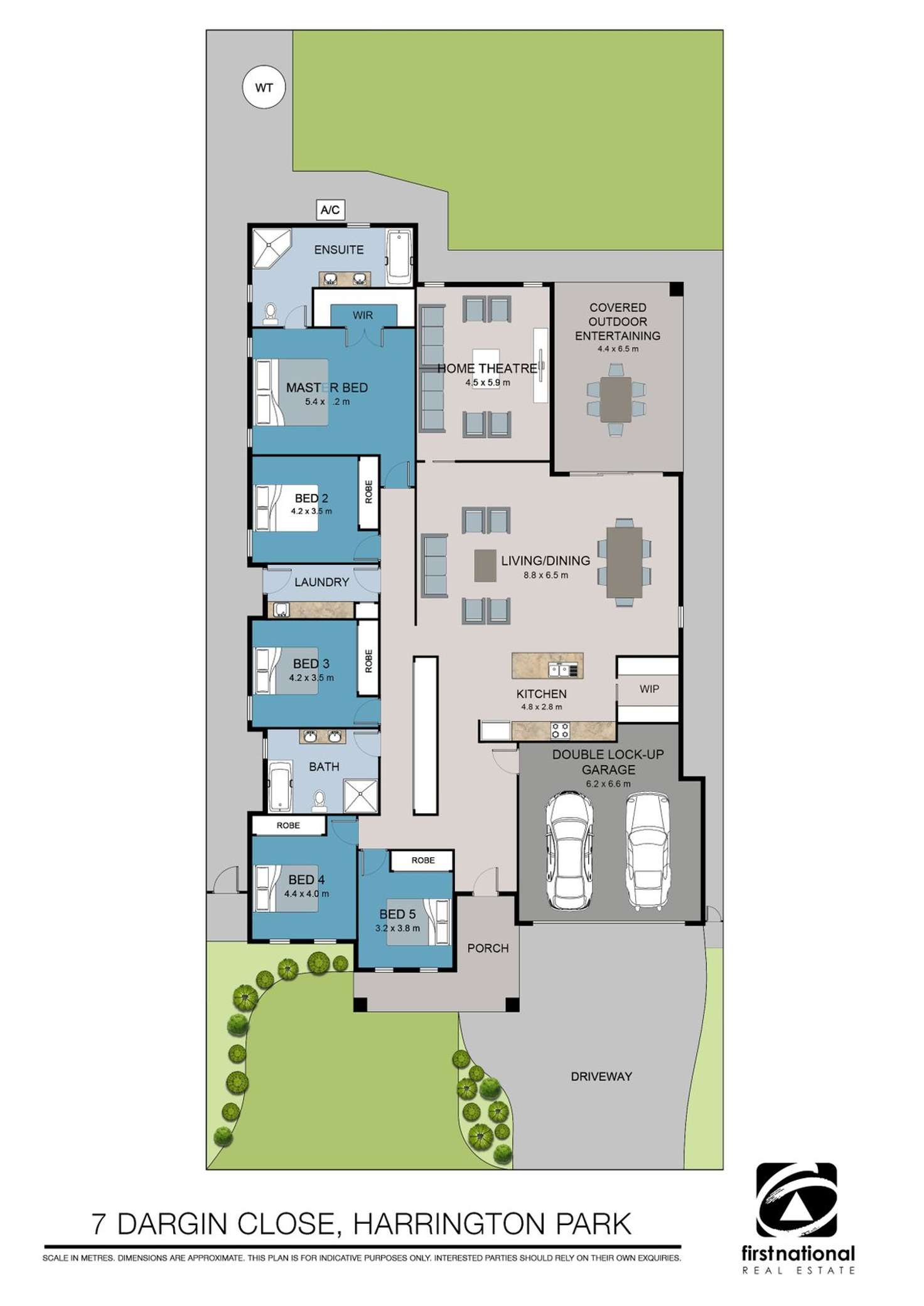 Floorplan of Homely house listing, 7 Dargin Close, Harrington Park NSW 2567