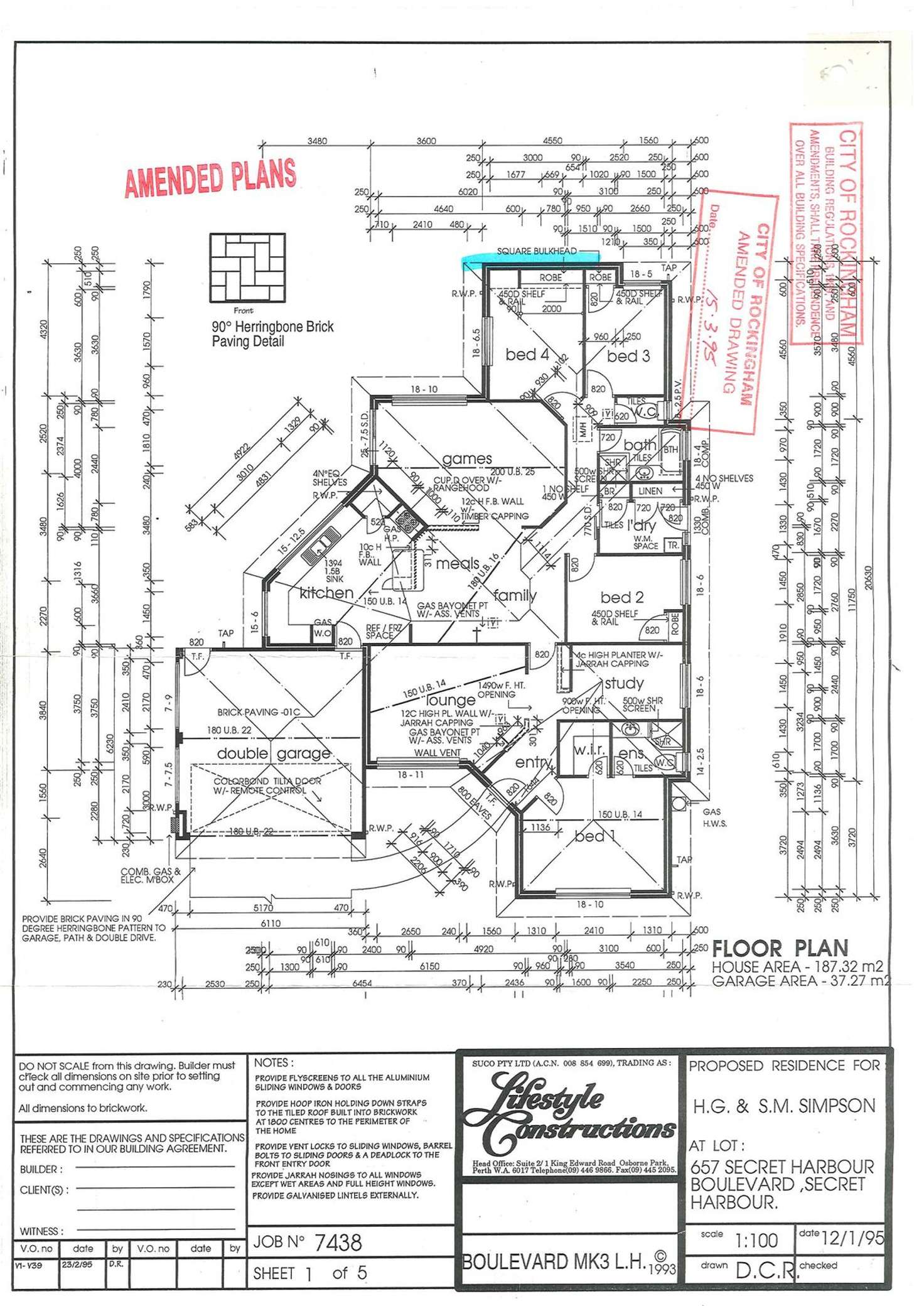 Floorplan of Homely house listing, 46 Secret Harbour Boulevard, Secret Harbour WA 6173