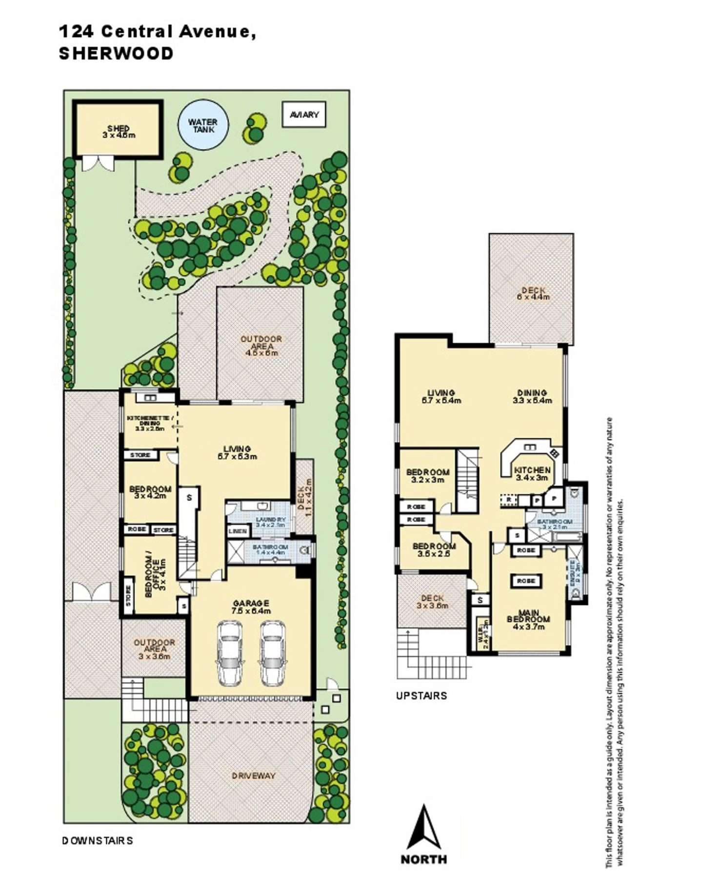 Floorplan of Homely house listing, 124 Central Avenue, Sherwood QLD 4075