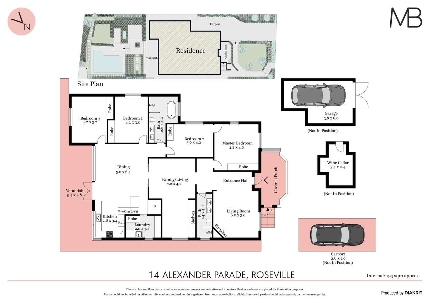 Floorplan of Homely house listing, 14 Alexander Parade, Roseville NSW 2069