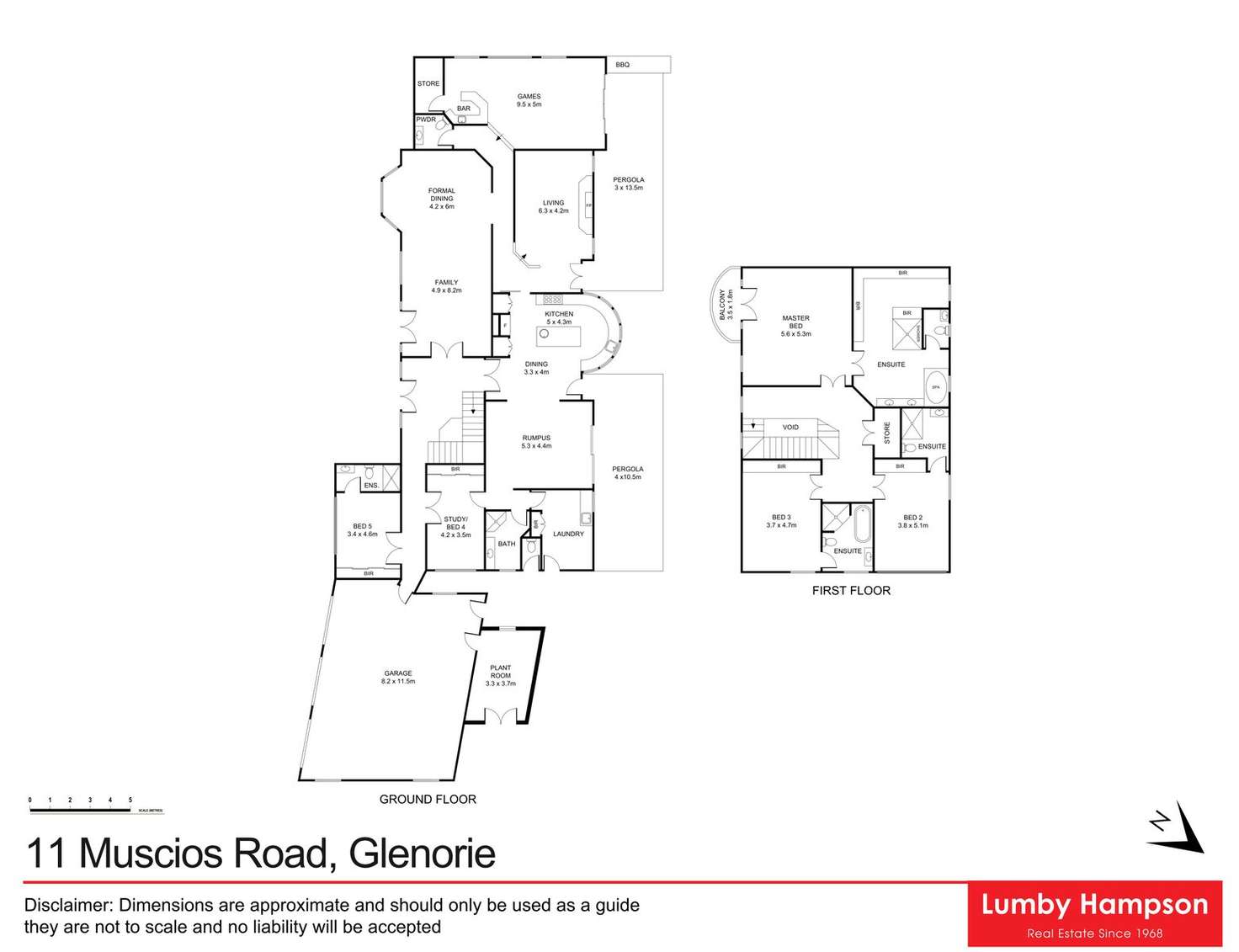 Floorplan of Homely house listing, 11 Muscios Road, Glenorie NSW 2157