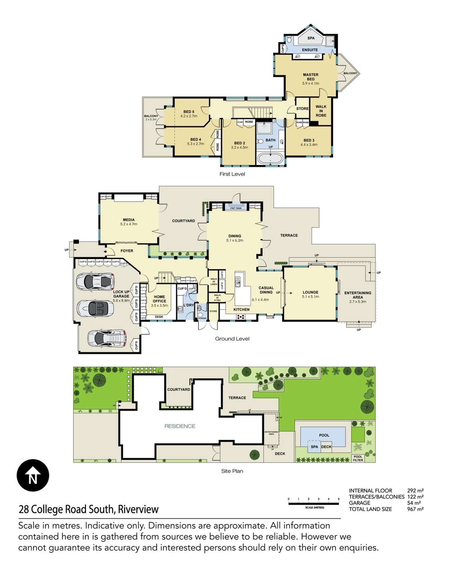 Floorplan of Homely house listing, 28 College Road South, Riverview NSW 2066