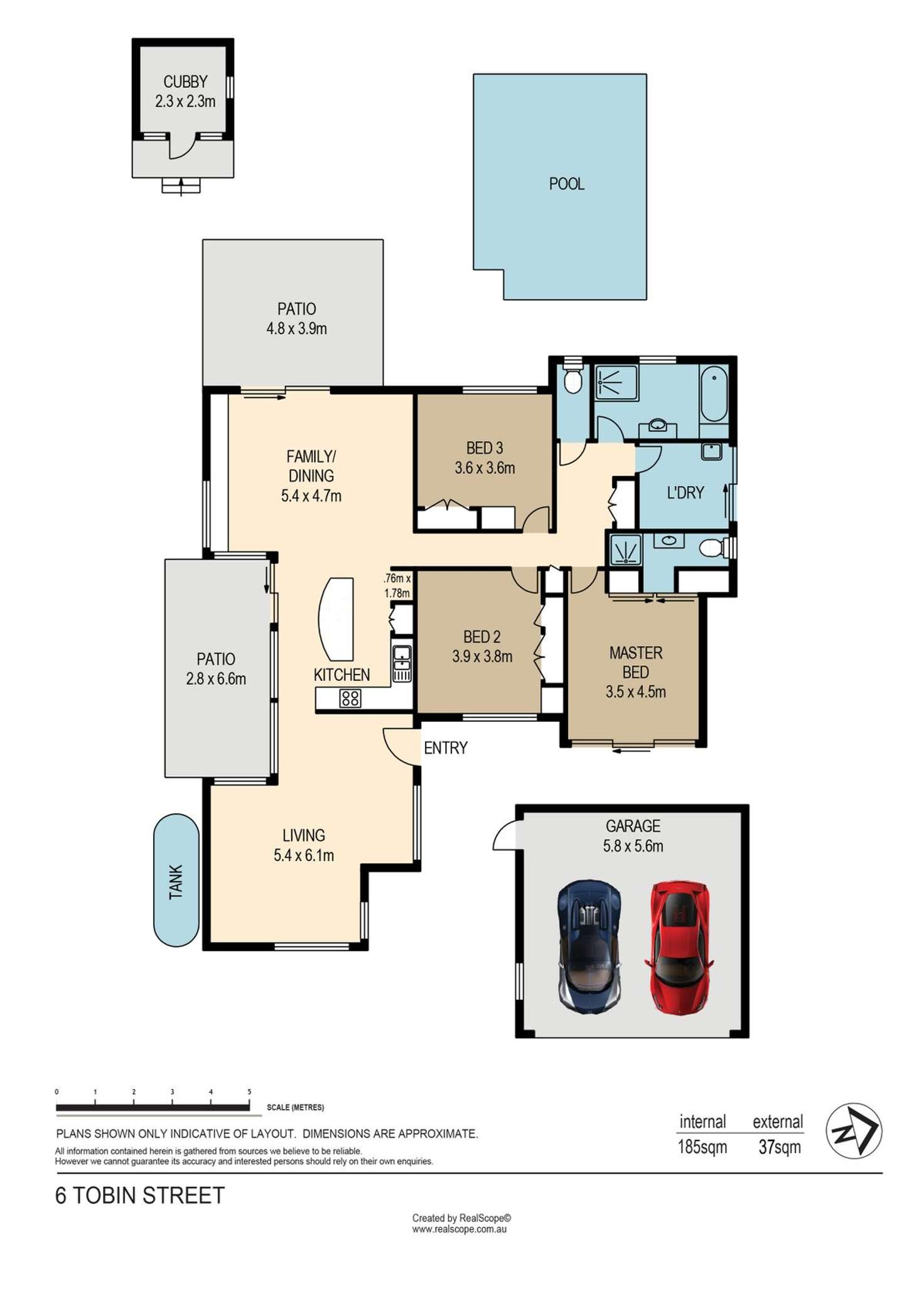Floorplan of Homely house listing, 6 Tobin Street, Middle Park QLD 4074