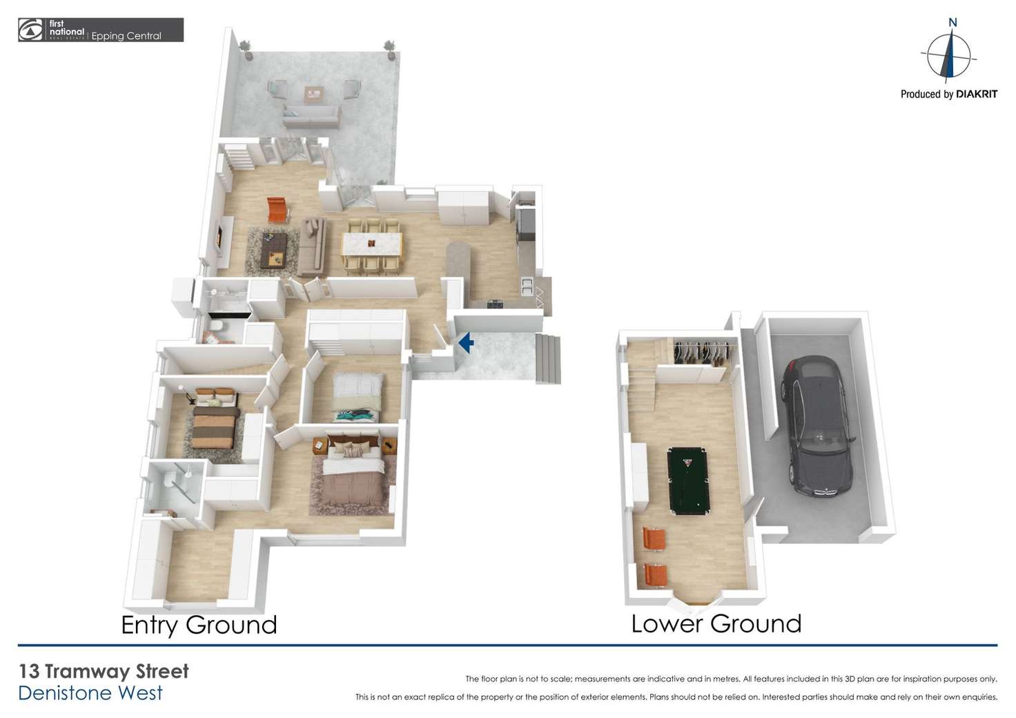 Floorplan of Homely house listing, 13 Tramway Street, Denistone West NSW 2114