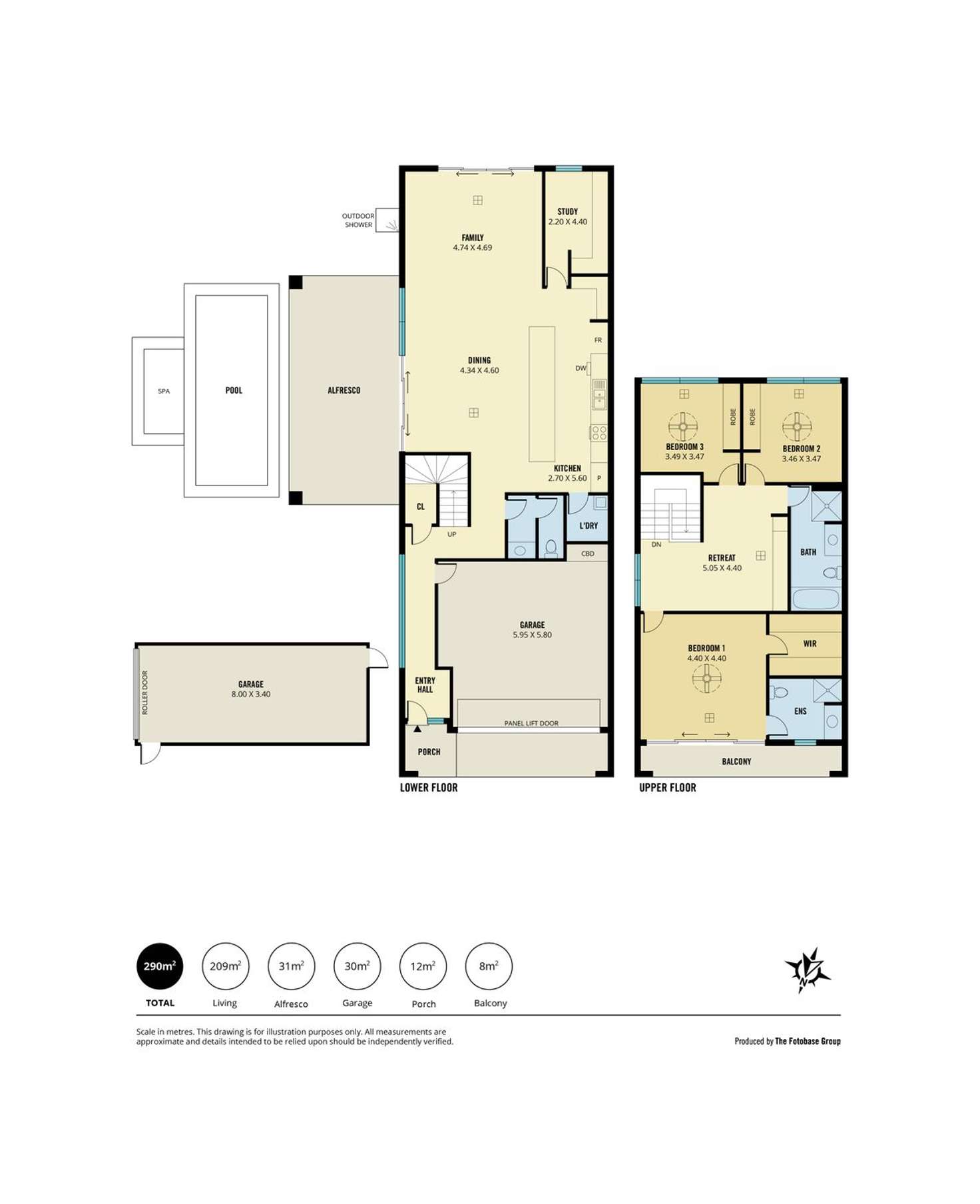 Floorplan of Homely house listing, 4C Wongala Avenue, Glenelg North SA 5045
