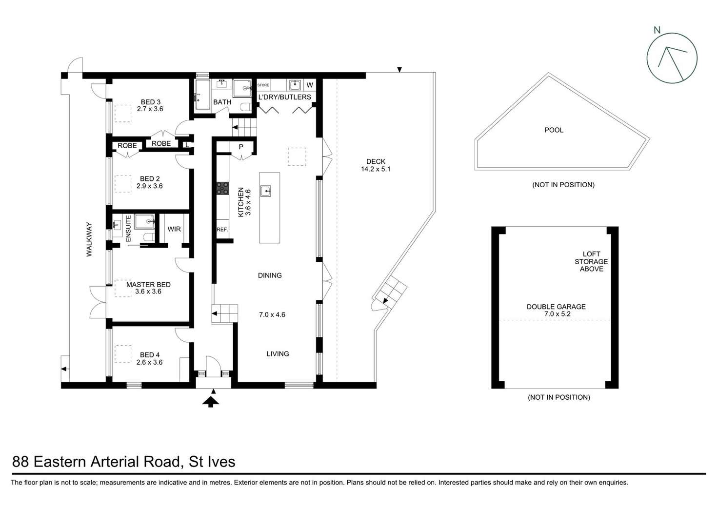 Floorplan of Homely house listing, 88 Eastern Arterial Road, St Ives NSW 2075