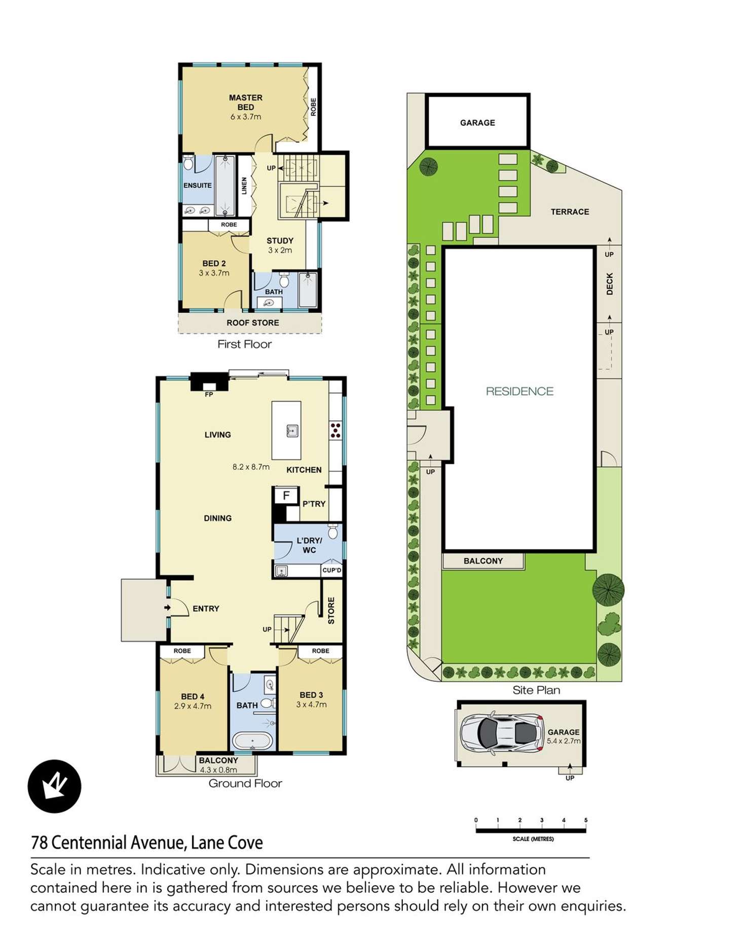 Floorplan of Homely house listing, 78 Centennial Avenue, Lane Cove NSW 2066