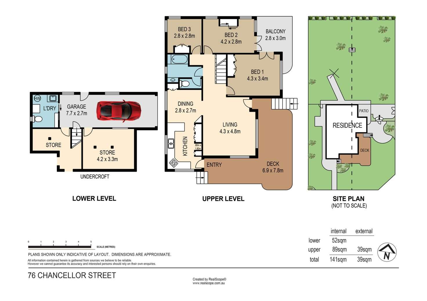 Floorplan of Homely house listing, 76 Chancellor Street, Sherwood QLD 4075