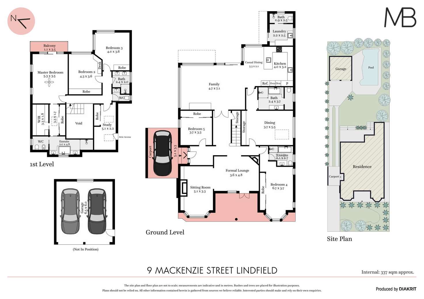 Floorplan of Homely house listing, 9 Mackenzie Street, Lindfield NSW 2070